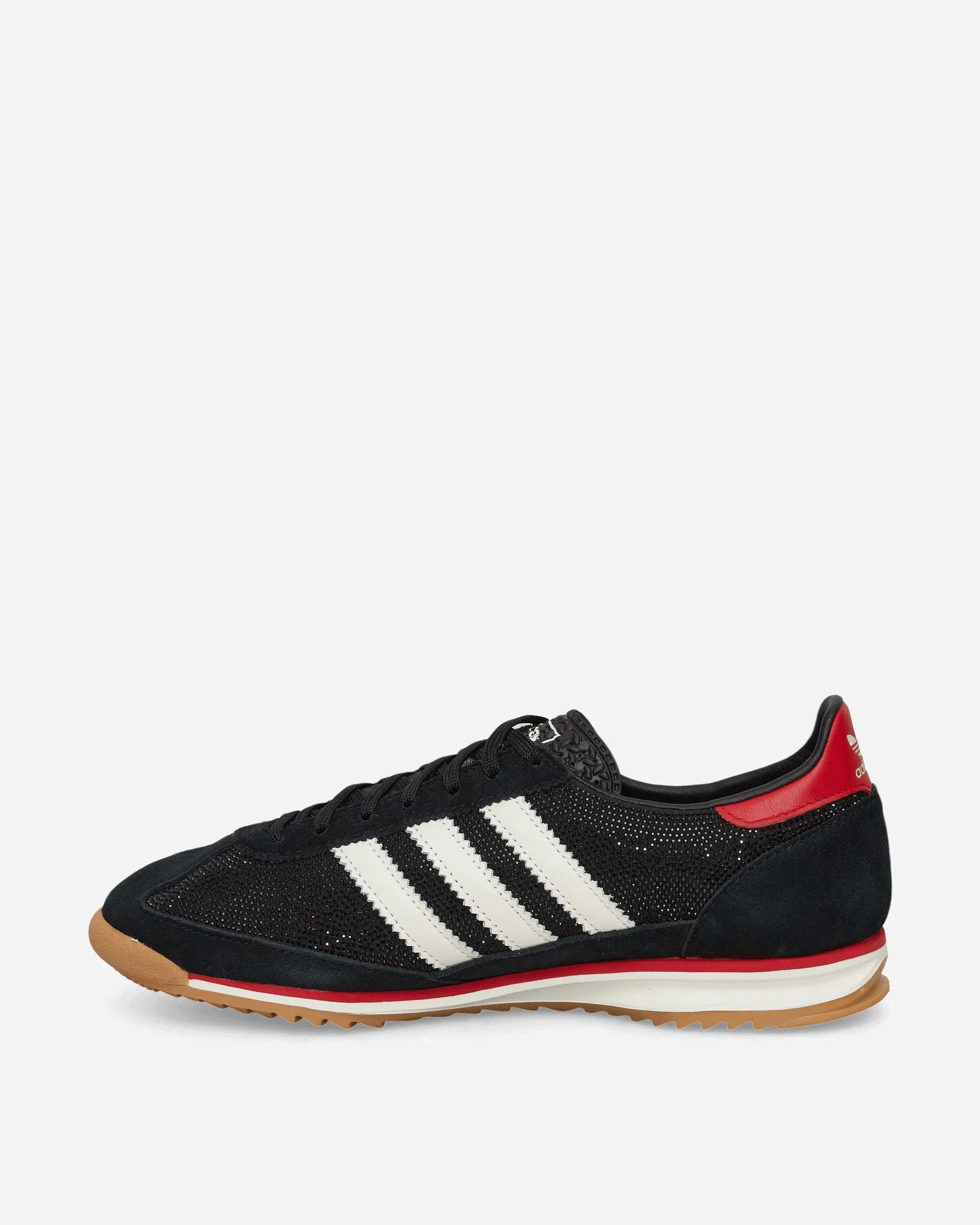 adidas Women's SL 72 OG Sneakers Core Black / Off White / Better Scarlet