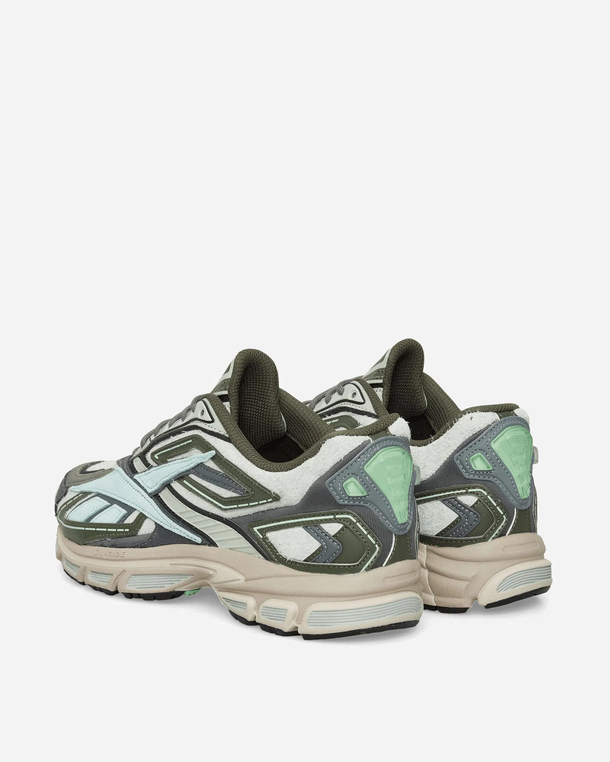 Reebok Premier Road Ultra Sneakers Green Hairy Suede