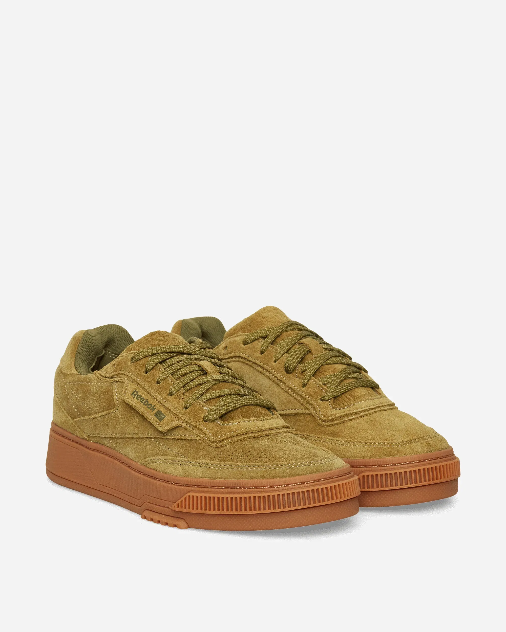 Reebok Club C LTD Sneakers Olive Green Suede