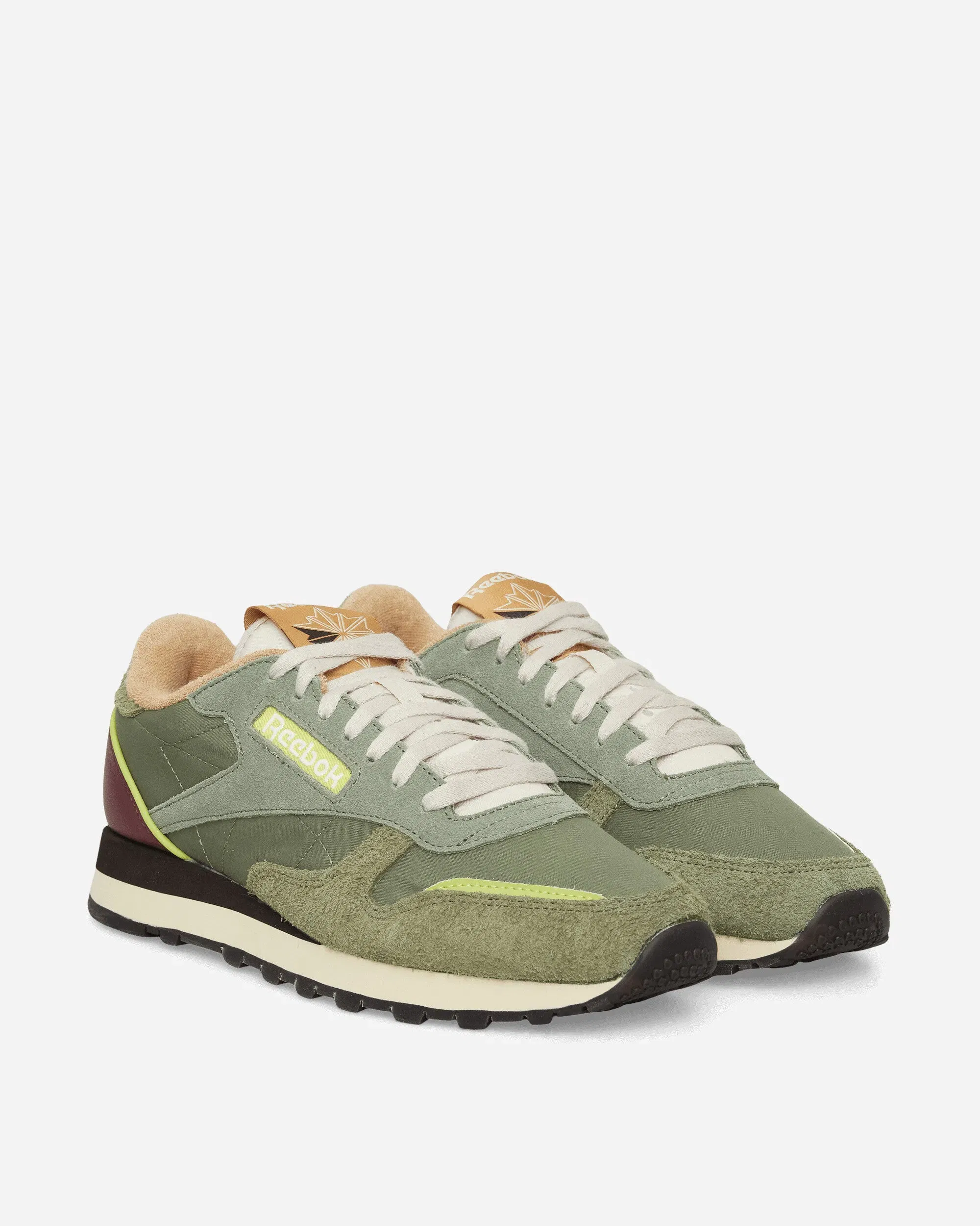 Reebok Classic Leather Premium Sneakers Grit Green