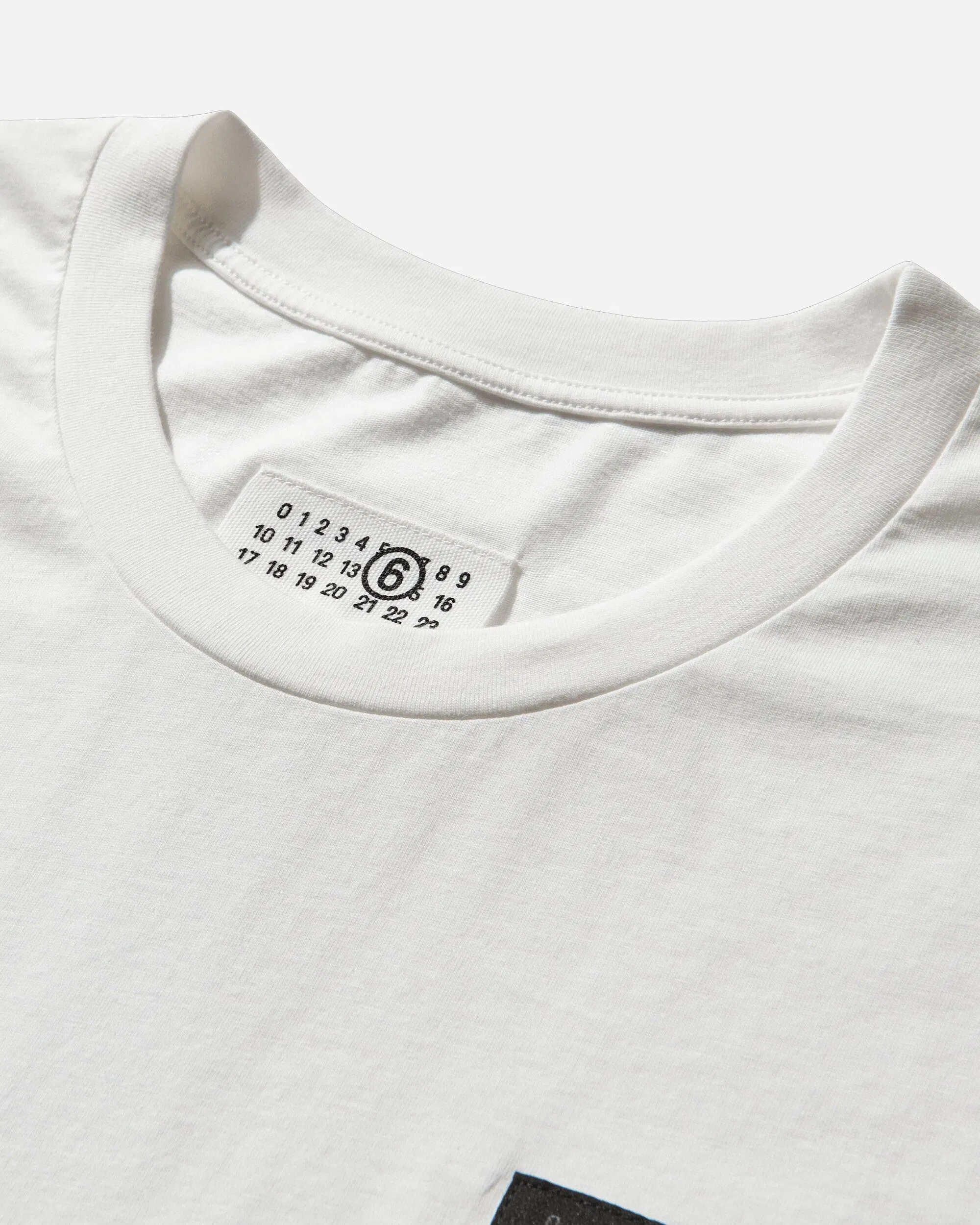 MM6 Maison Margiela Men's Label Patch T-Shirt White