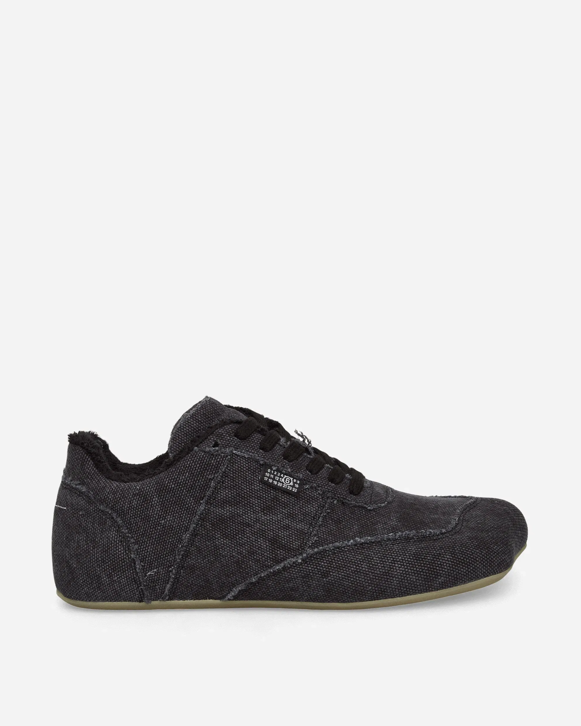 MM6 Maison Margiela Anatomic Canvas Sneakers Black