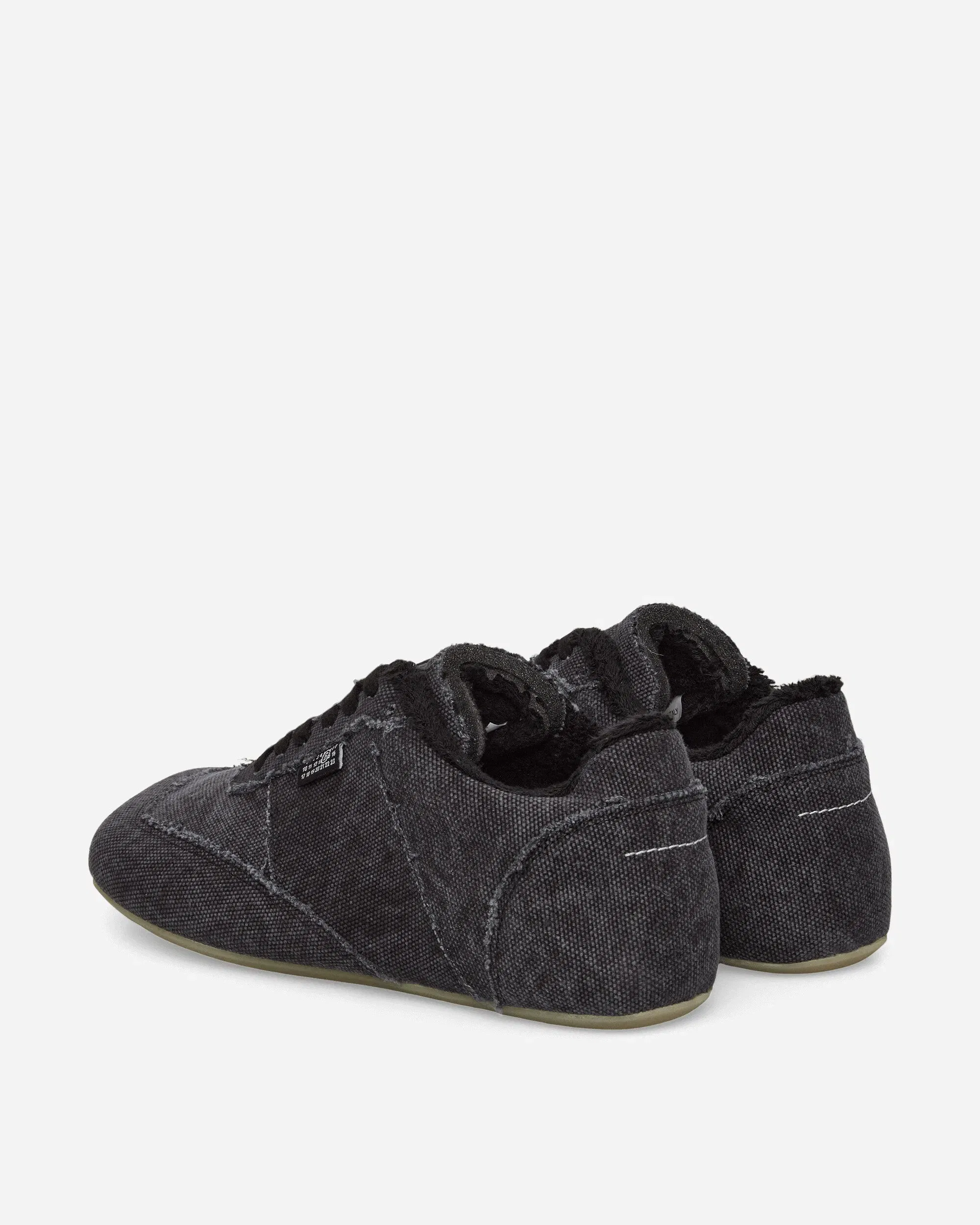 MM6 Maison Margiela Anatomic Canvas Sneakers Black