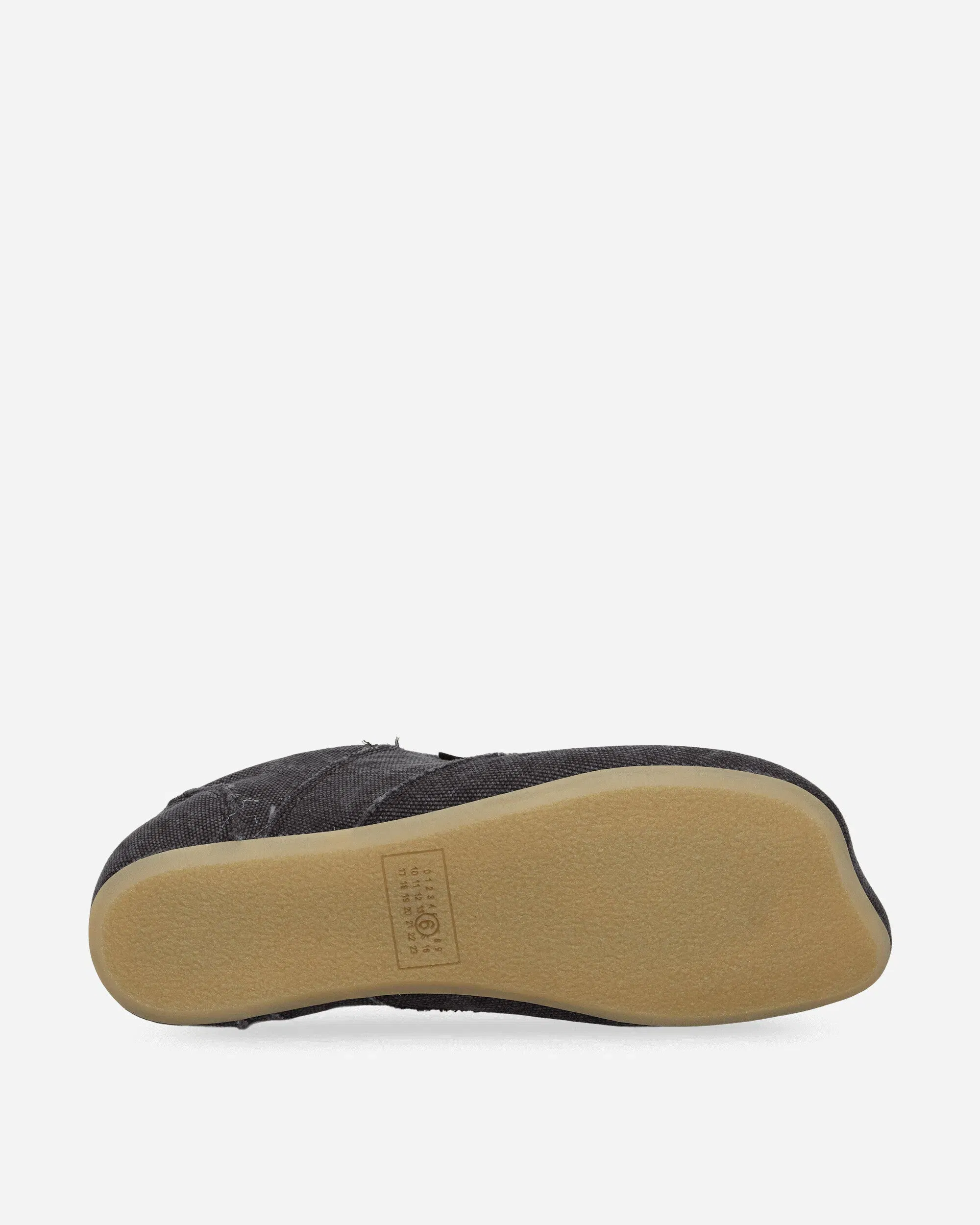 MM6 Maison Margiela Anatomic Canvas Sneakers Black