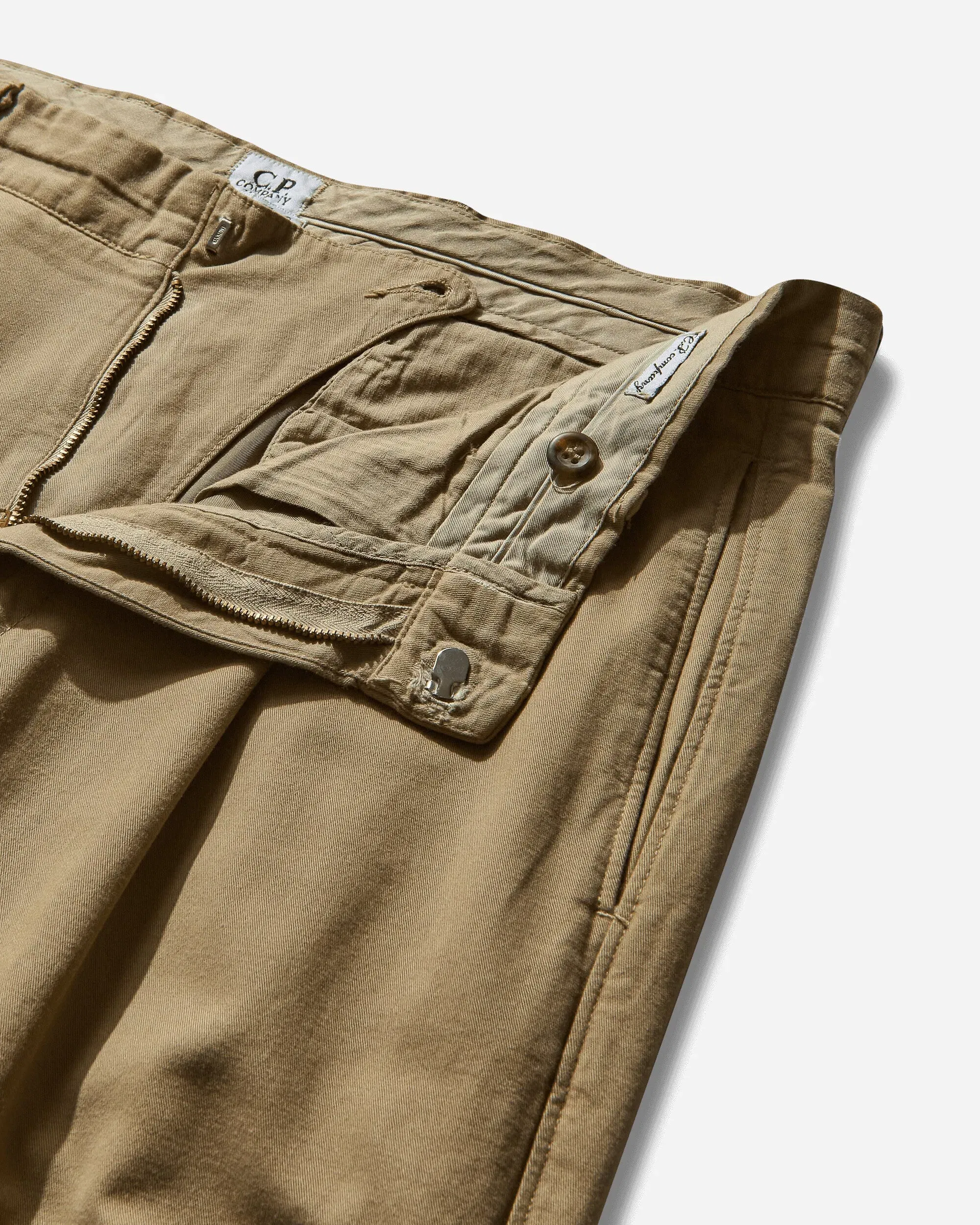 Pezze Vintage Men's Chino Trousers Khaki