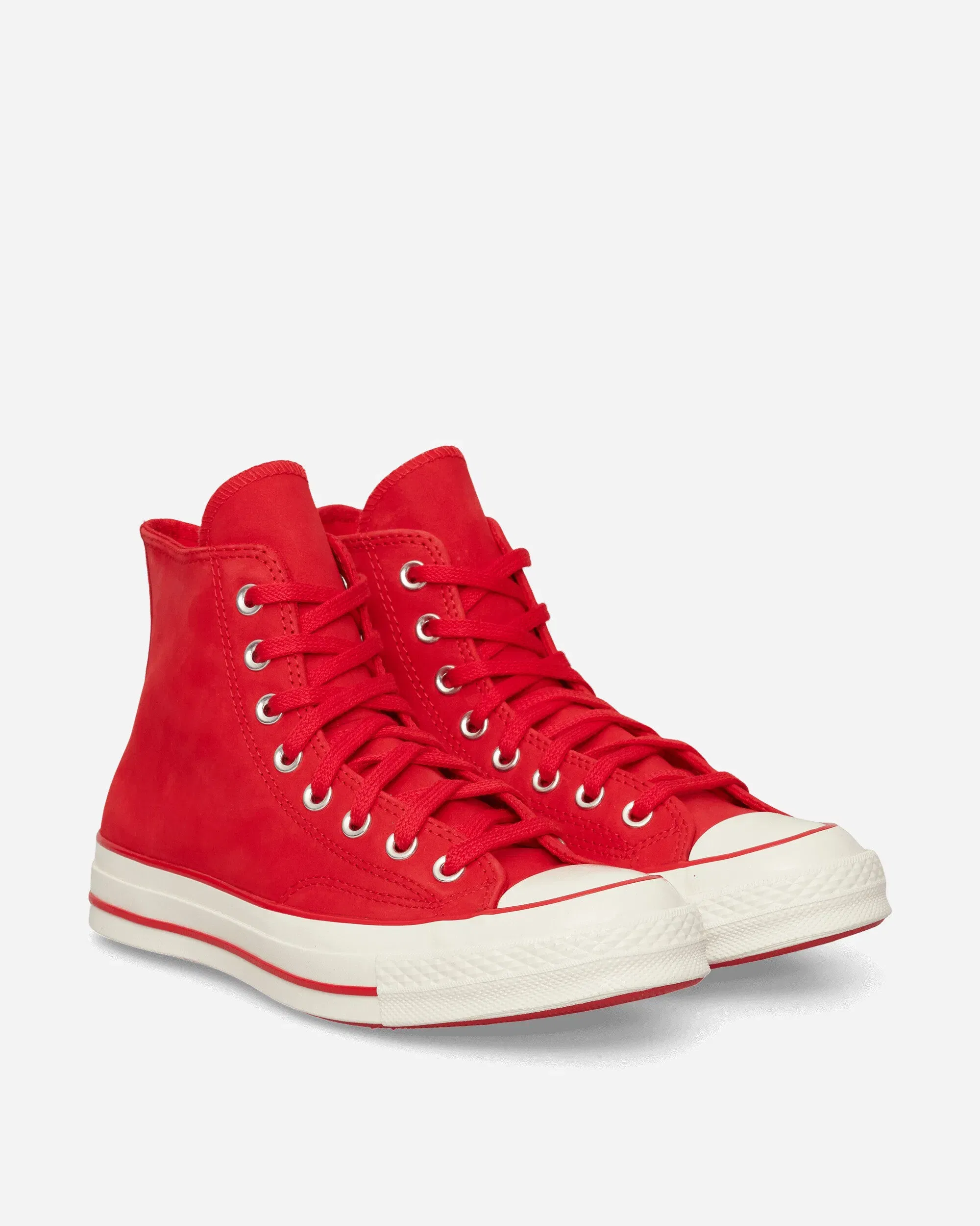 Converse SHAI Chuck 70 Nubuck Leather Sneakers University Red