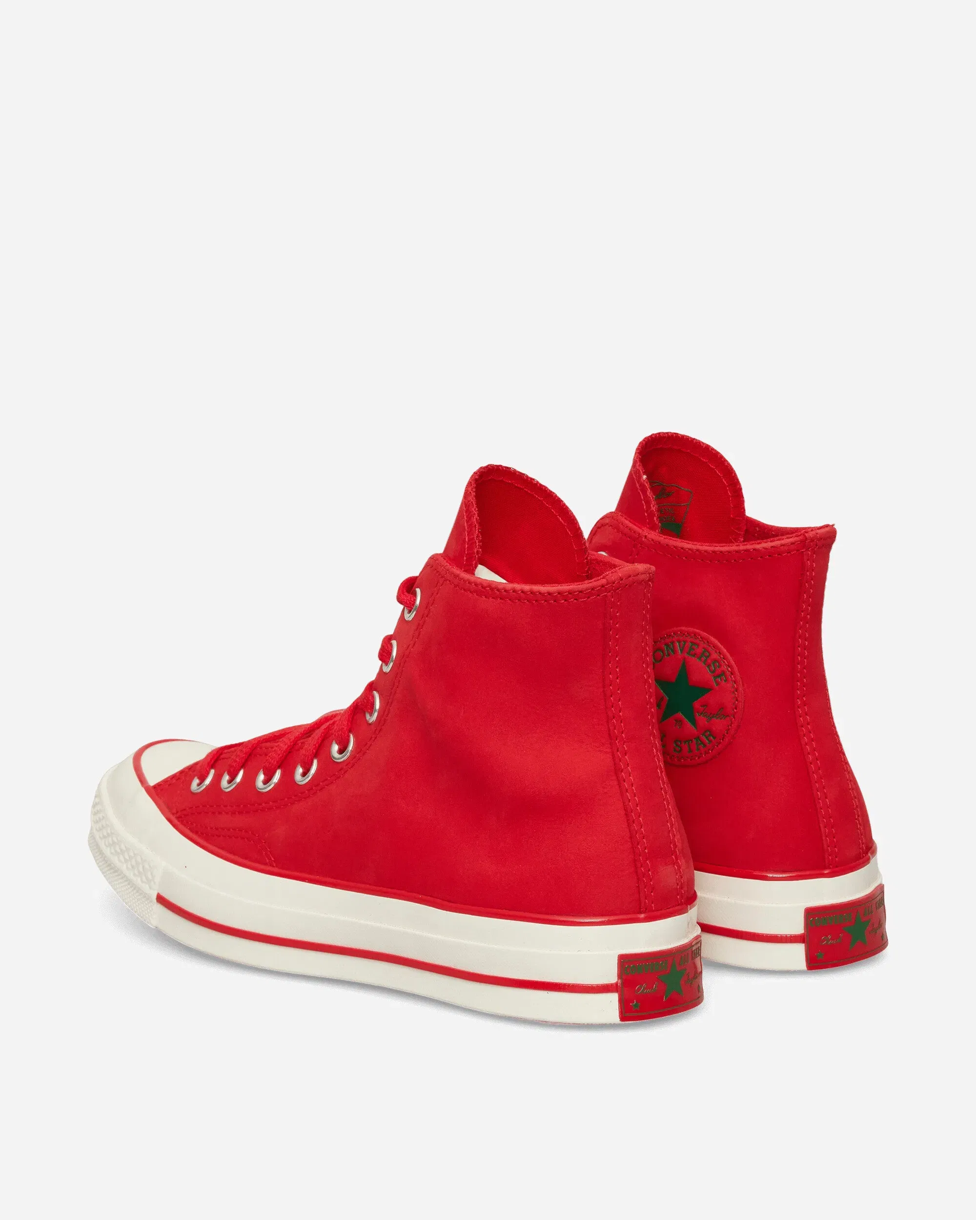Converse SHAI Chuck 70 Nubuck Leather Sneakers University Red