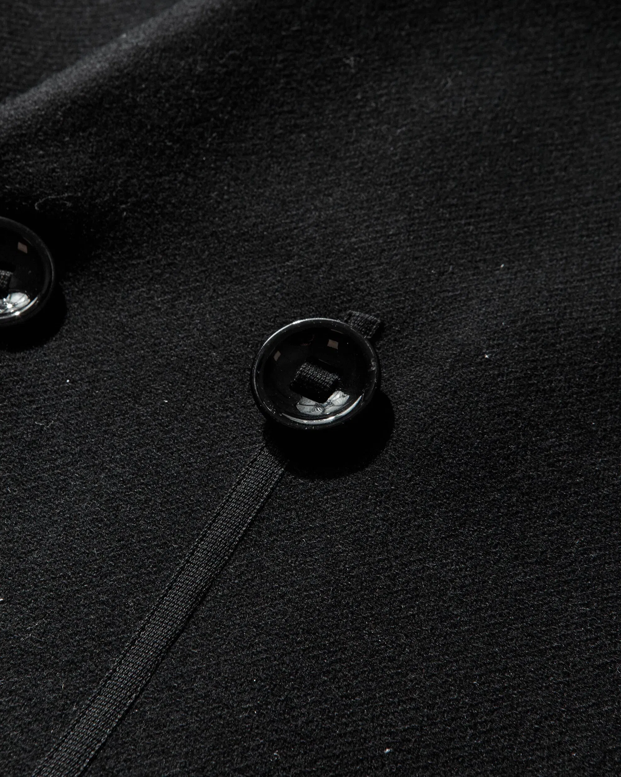 OAMC Men's Double Breasted Wool Coat Black