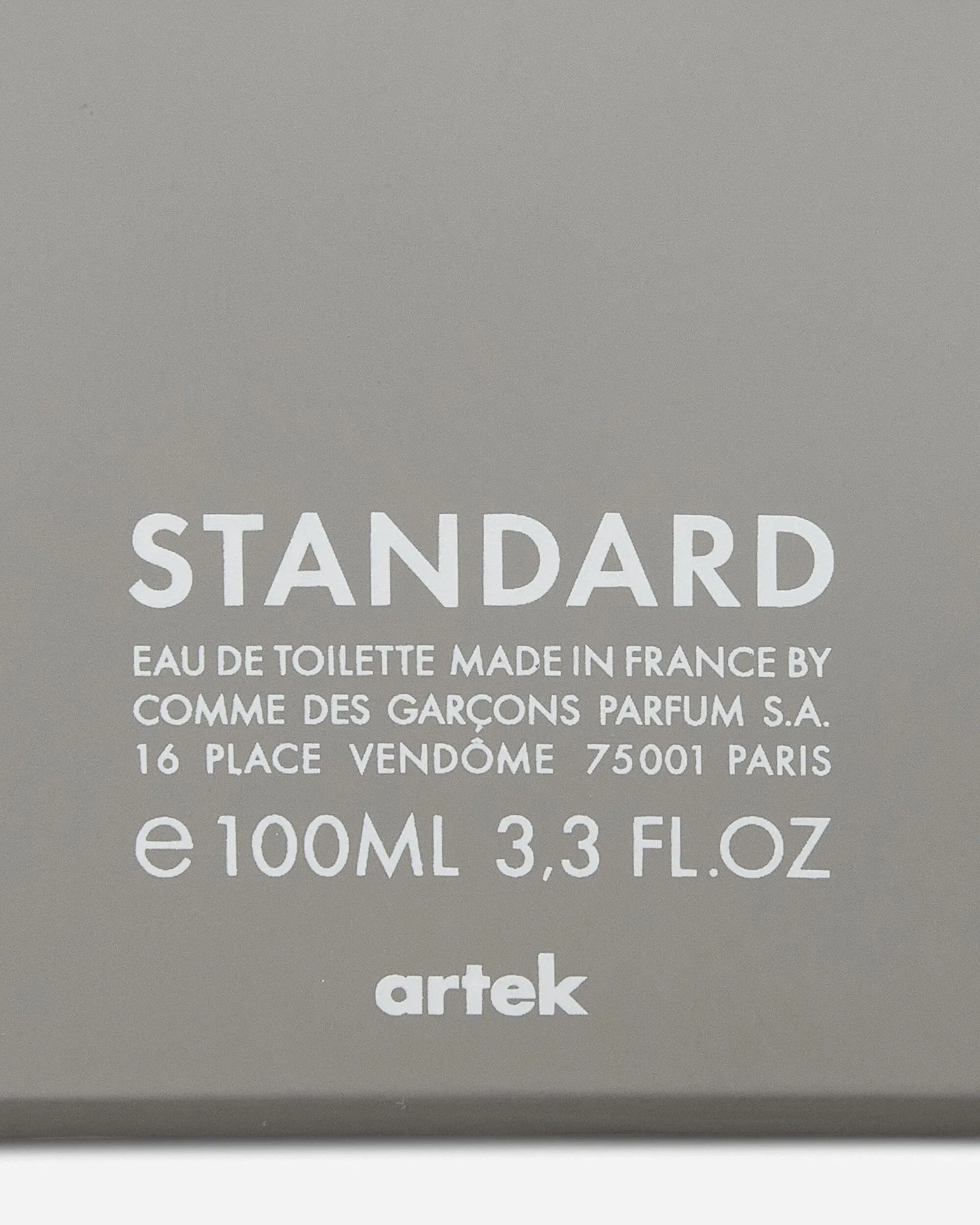 Comme Des Garçons Parfum Artek Standard Eau de Toilette