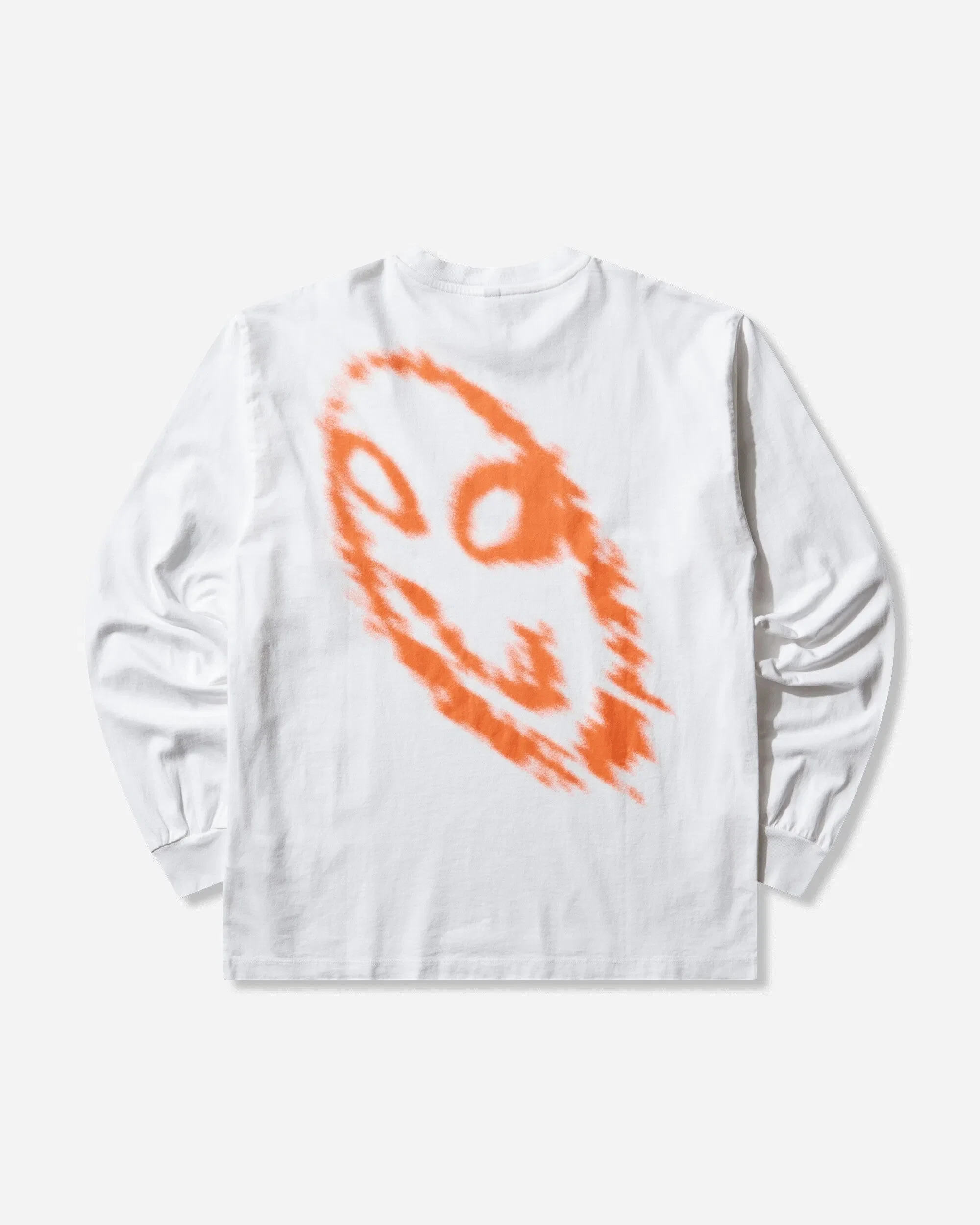 NO PROBLEMO Smile Away Longsleeve T-Shirt White