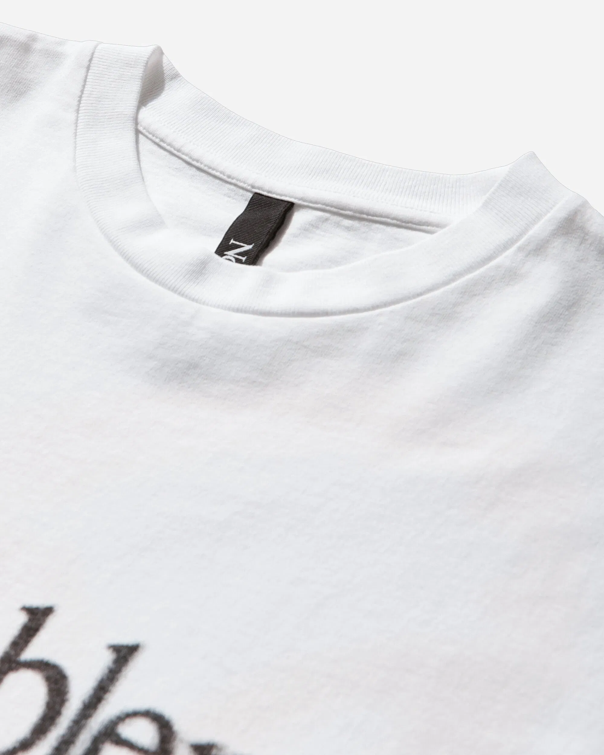 NO PROBLEMO Smile Away Longsleeve T-Shirt White