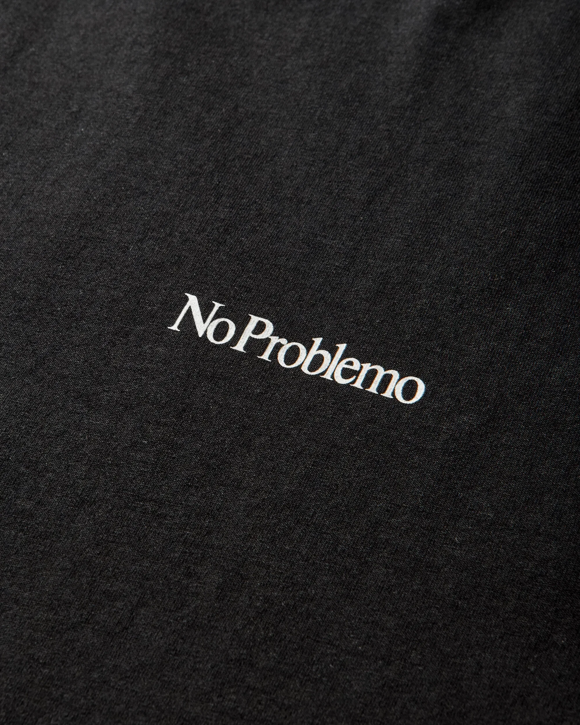 NO PROBLEMO Smile Away T-Shirt Black