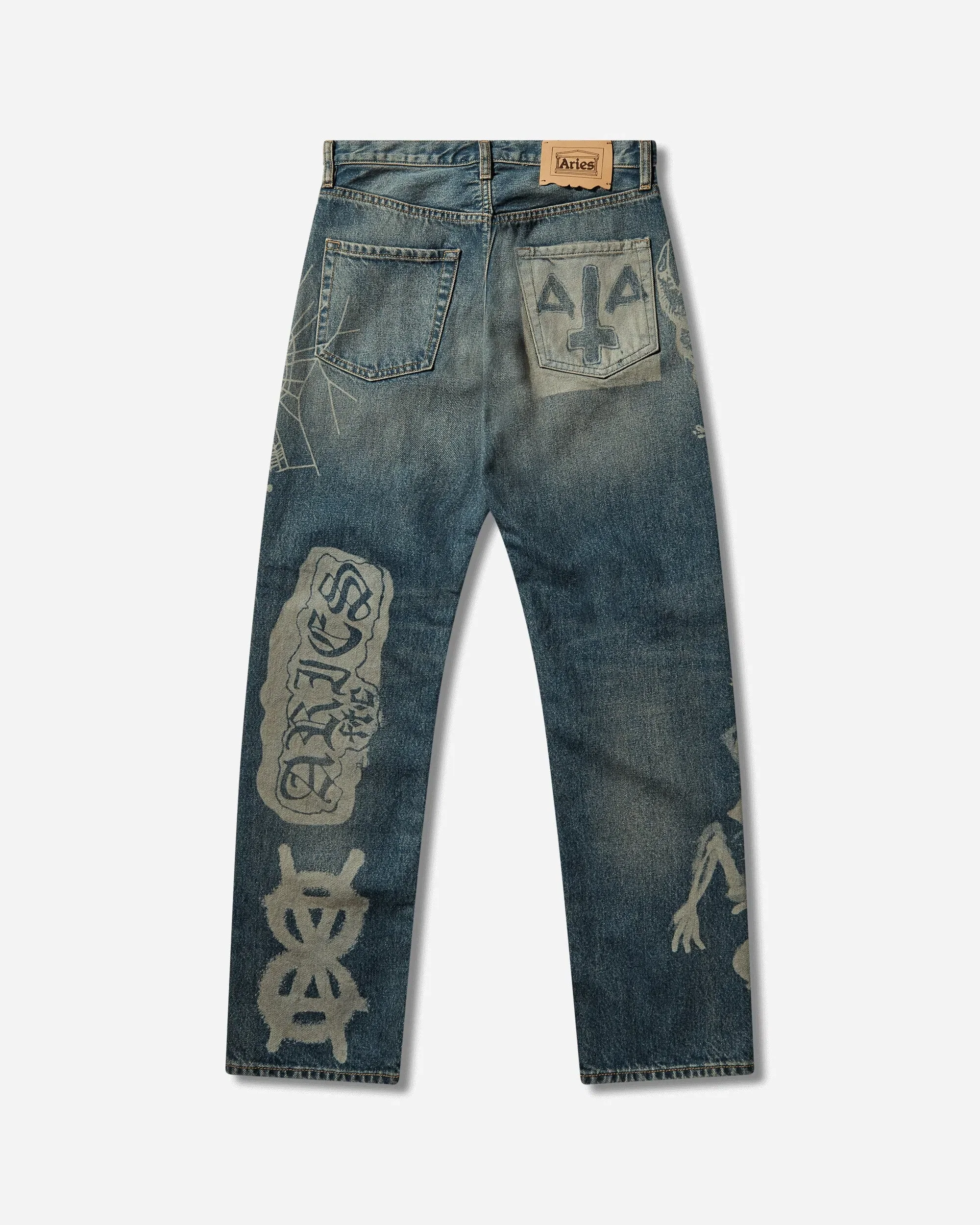 Aries Metal 00's Lilly Jeans Blue