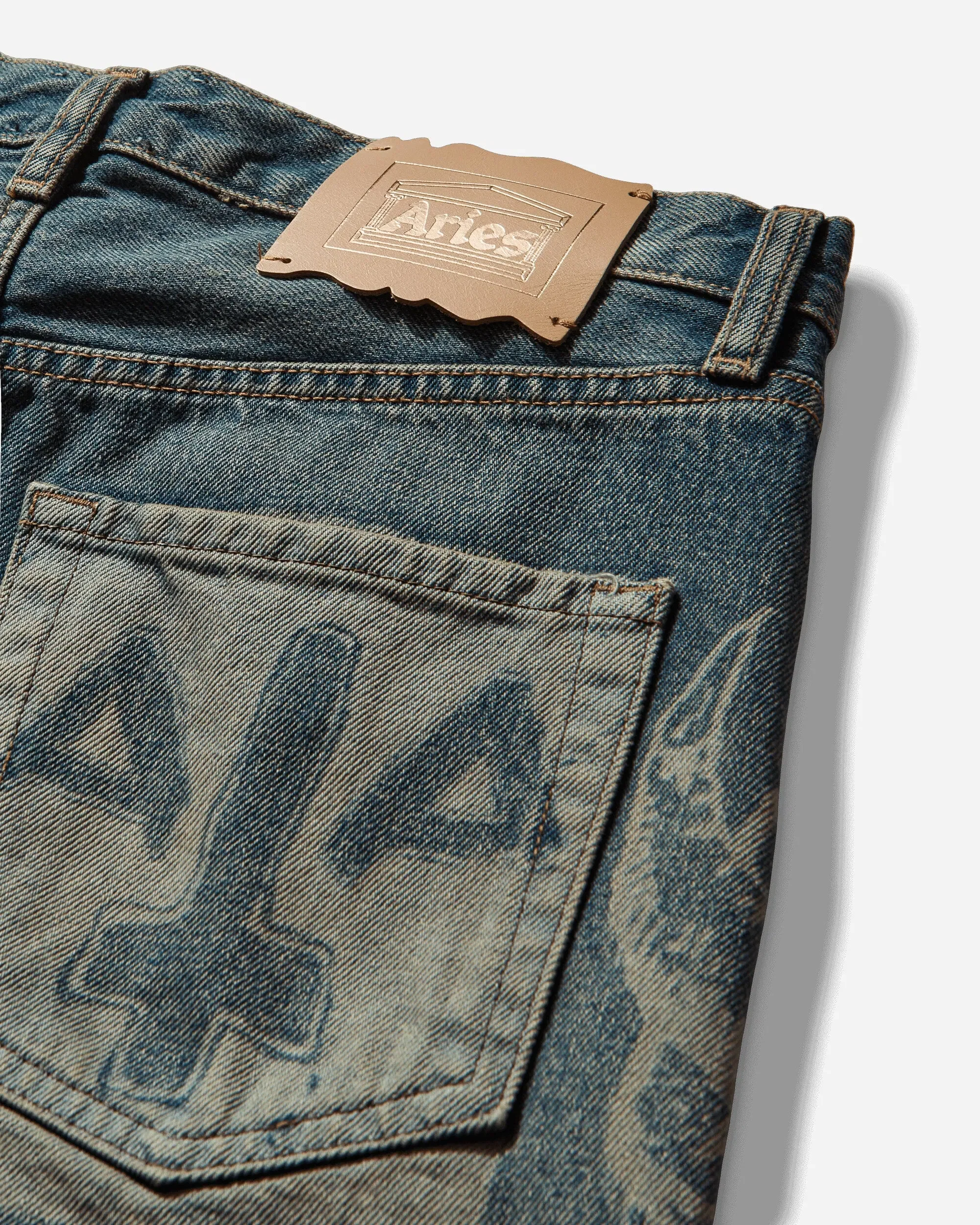 Aries Metal 00's Lilly Jeans Blue