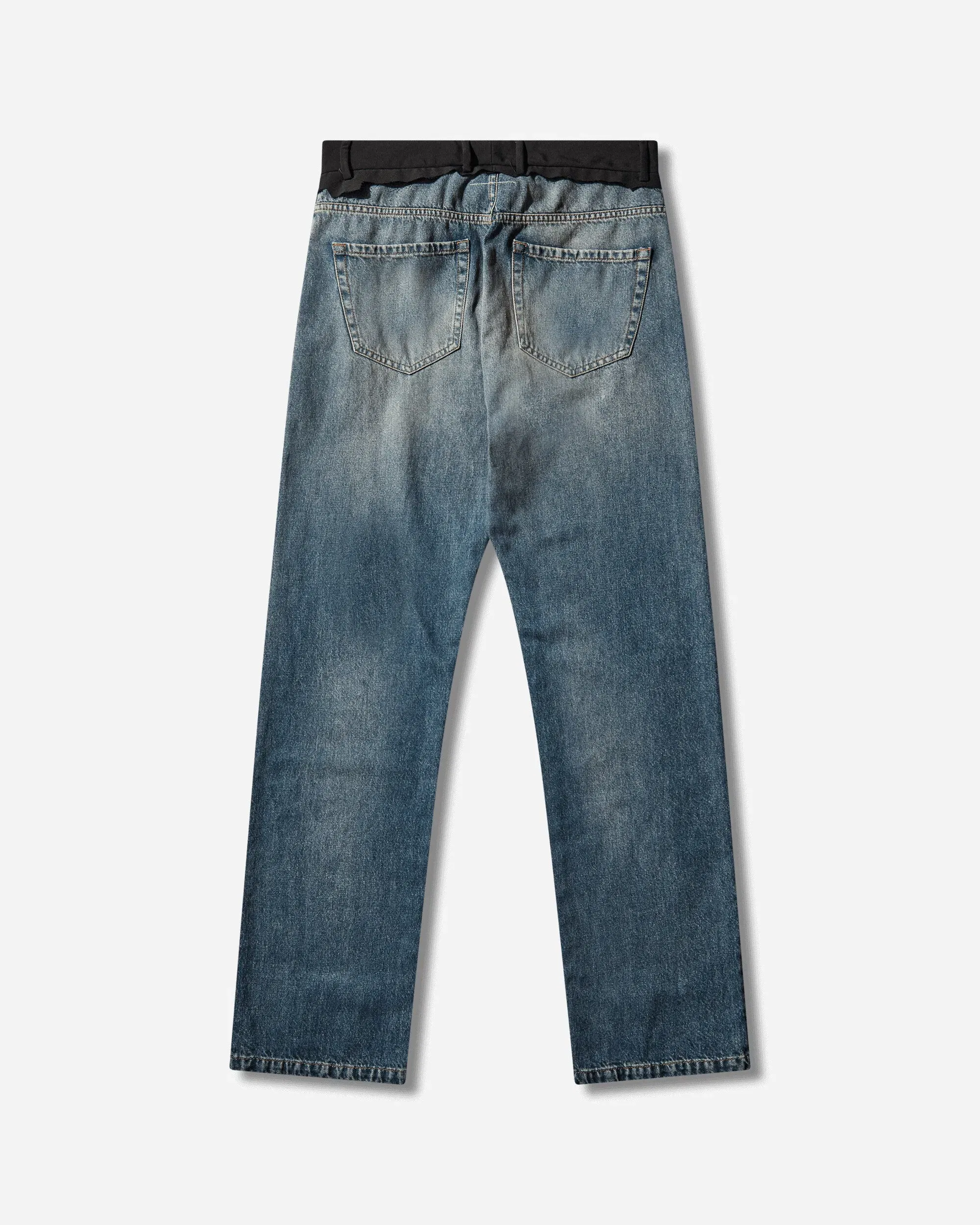 MM6 Maison Margiela Men's Replaced Waist Jeans Blue