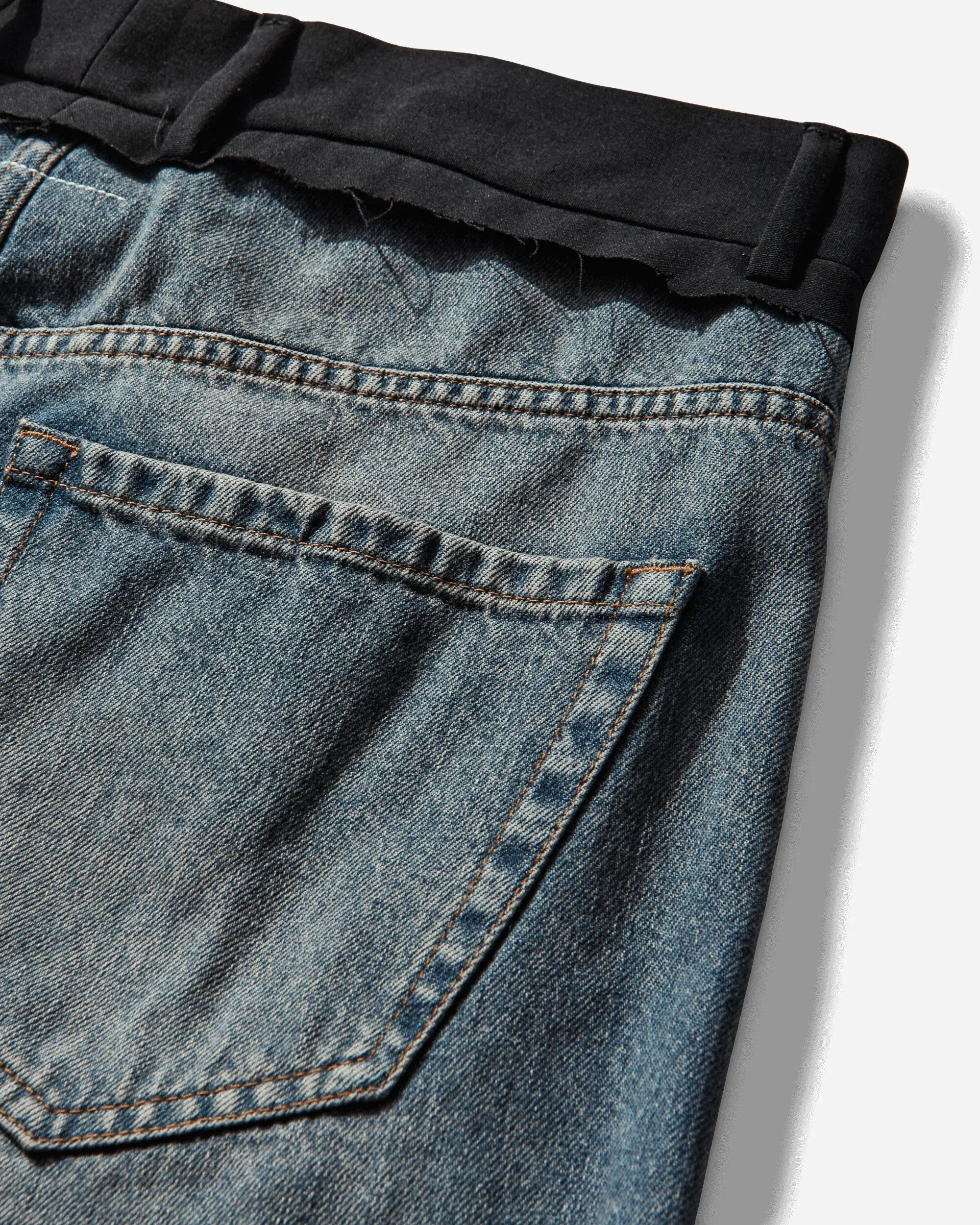 MM6 Maison Margiela Men's Replaced Waist Jeans Blue