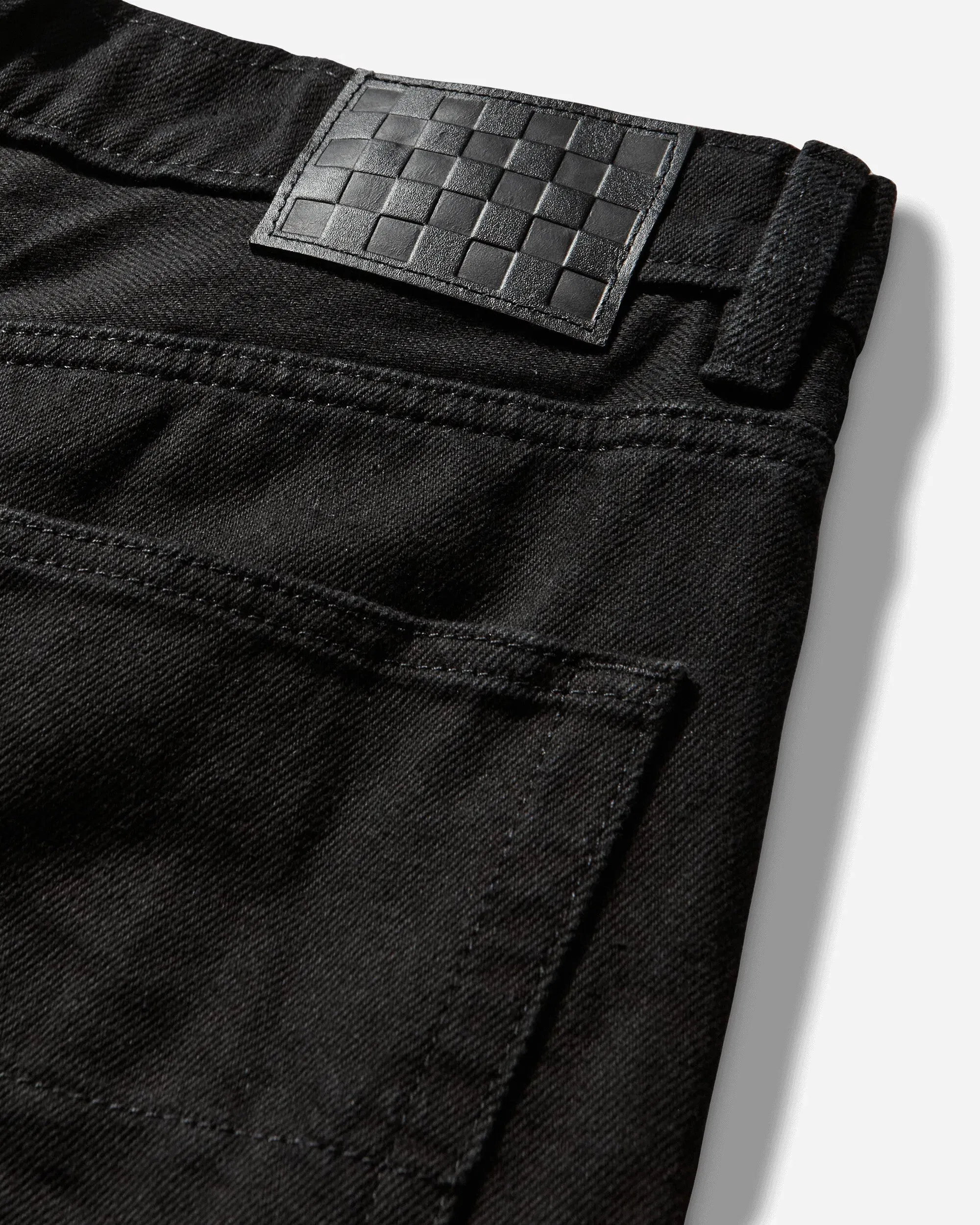 Vans Men's Check-5 Baggy Denim Pants Black