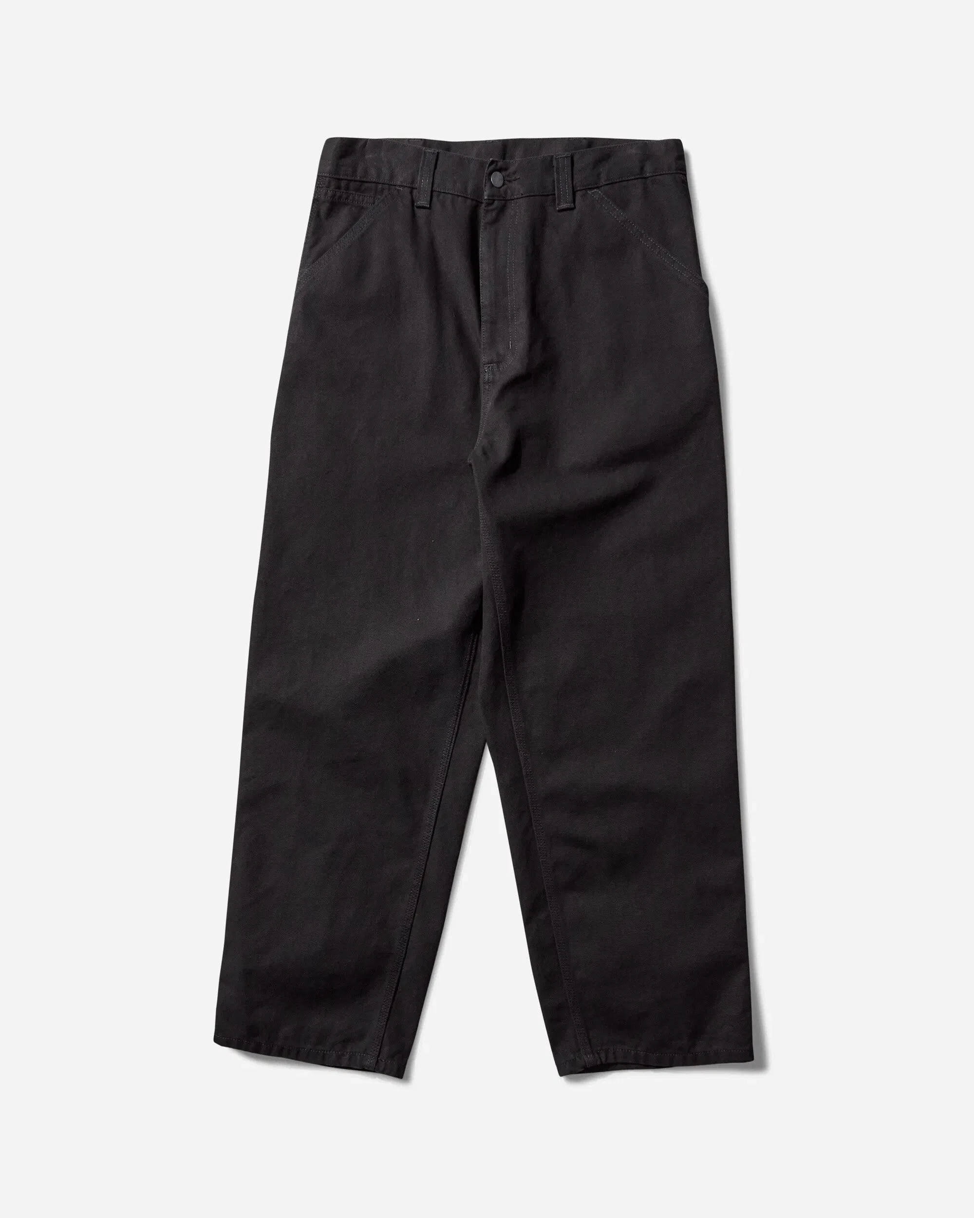 Carhartt WIP Men's OG Single Knee Pants Black (Stone Washed)