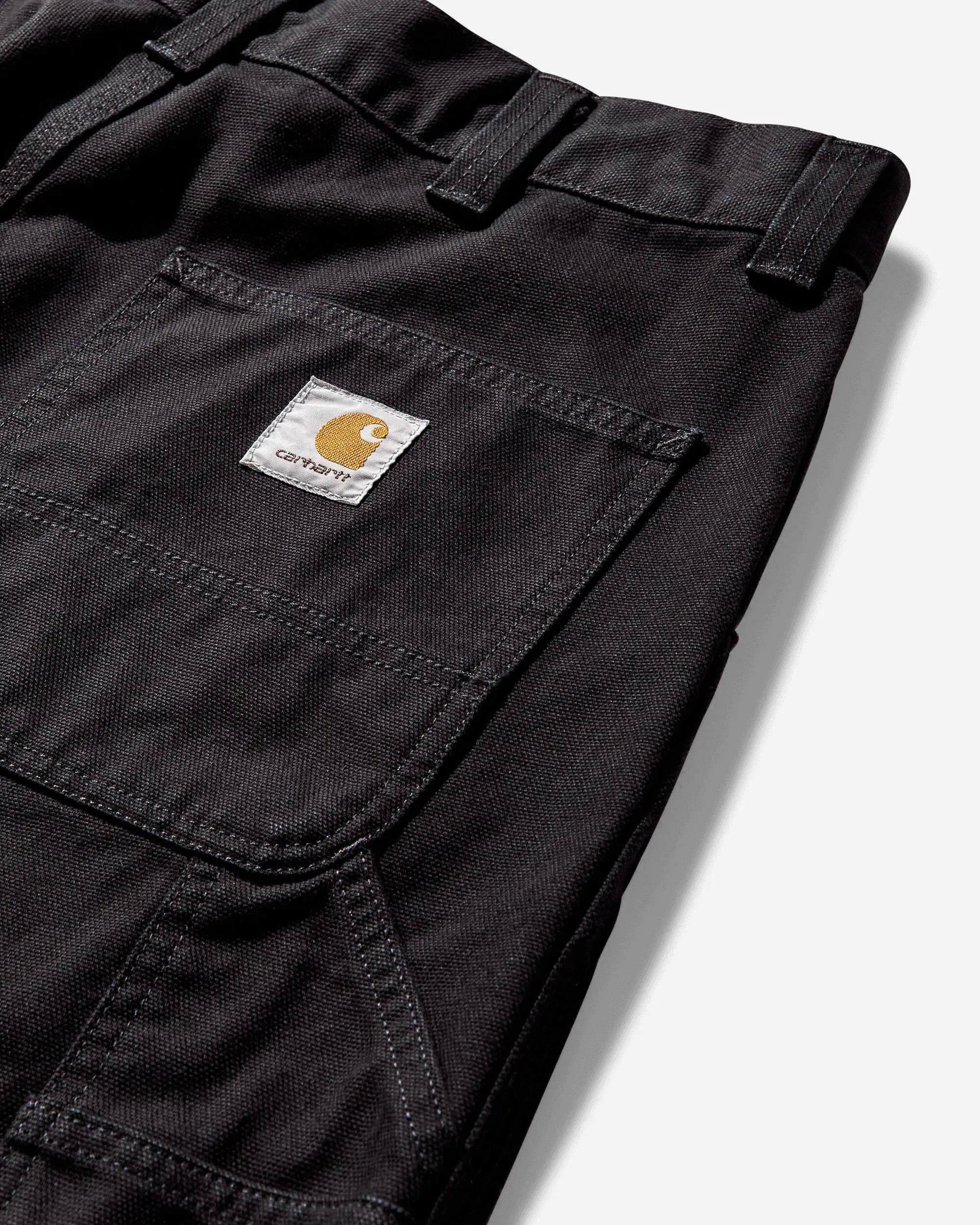 Carhartt WIP Men's OG Single Knee Pants Black (Stone Washed)