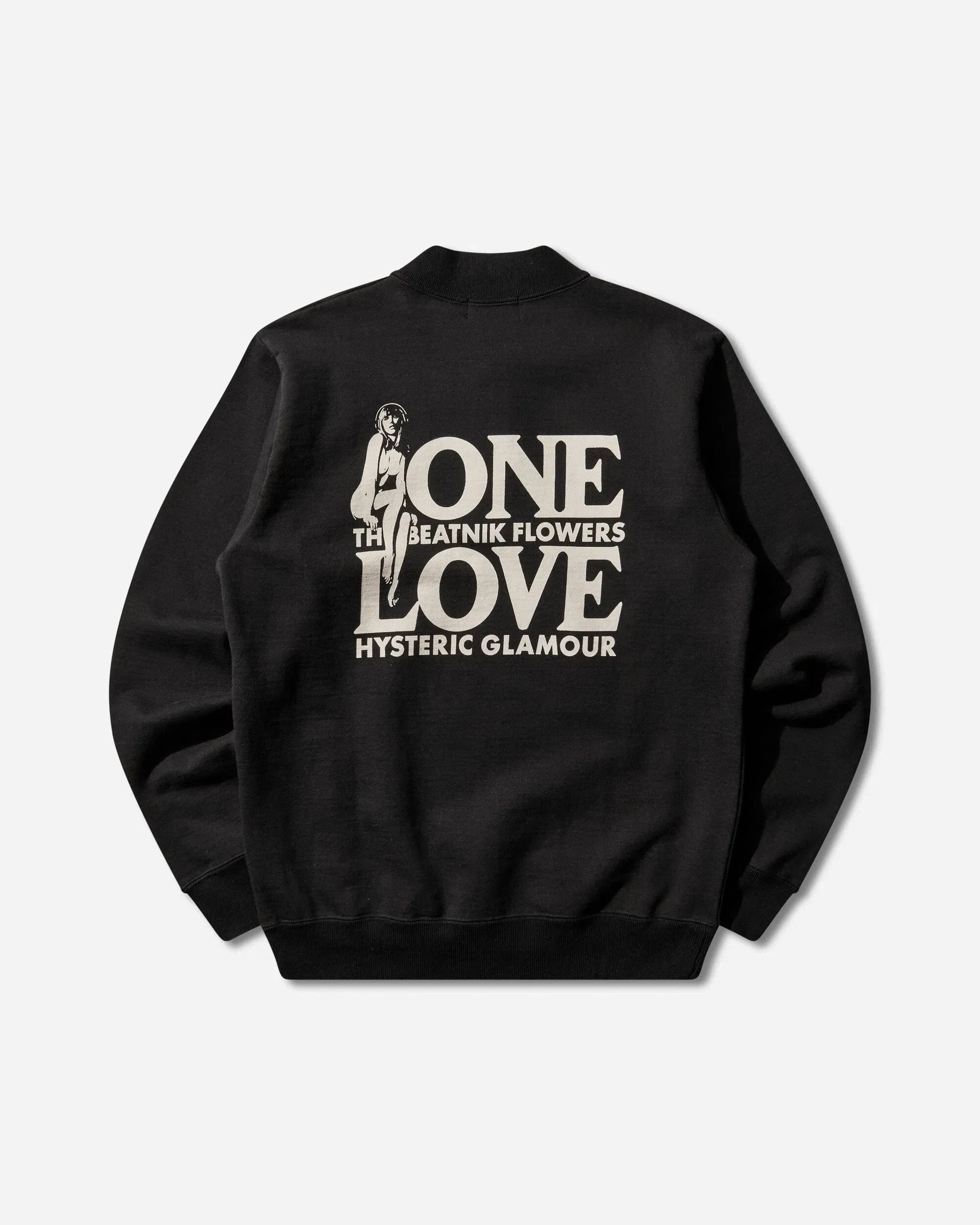 Hysteric Glamour Men's One Love Sweatshirt Black