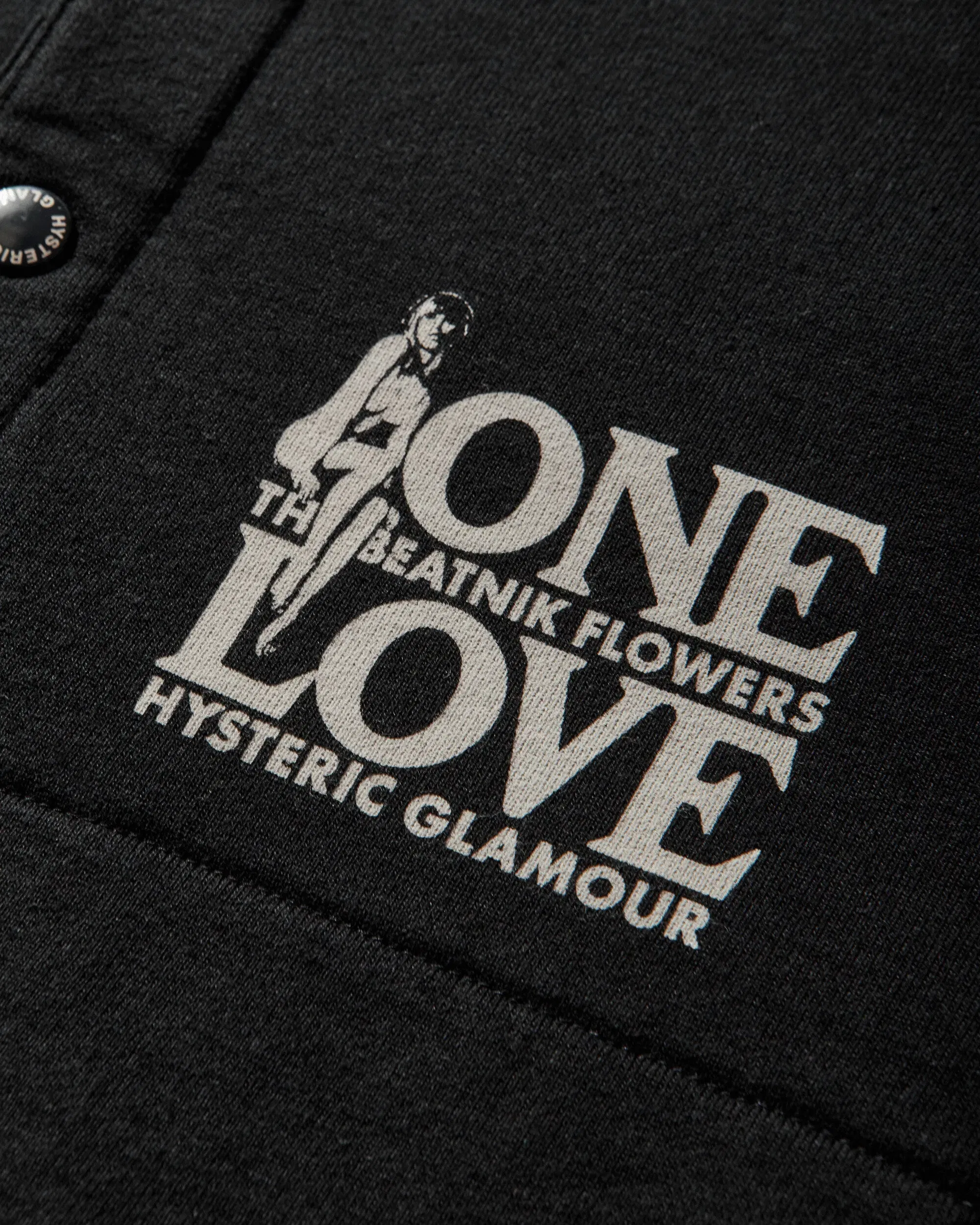 Hysteric Glamour Men's One Love Sweatshirt Black