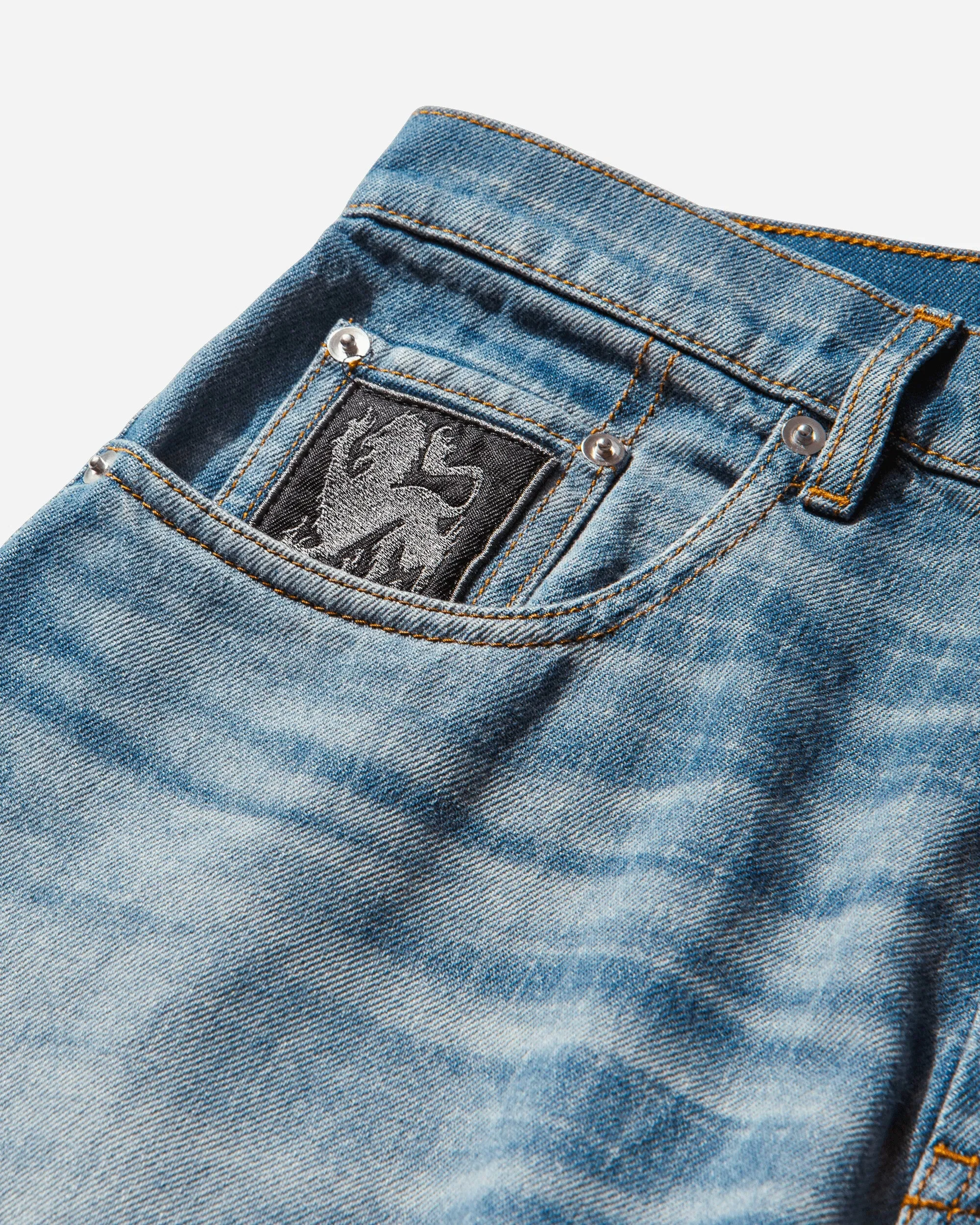 UMBRO Checked Jeans Blue