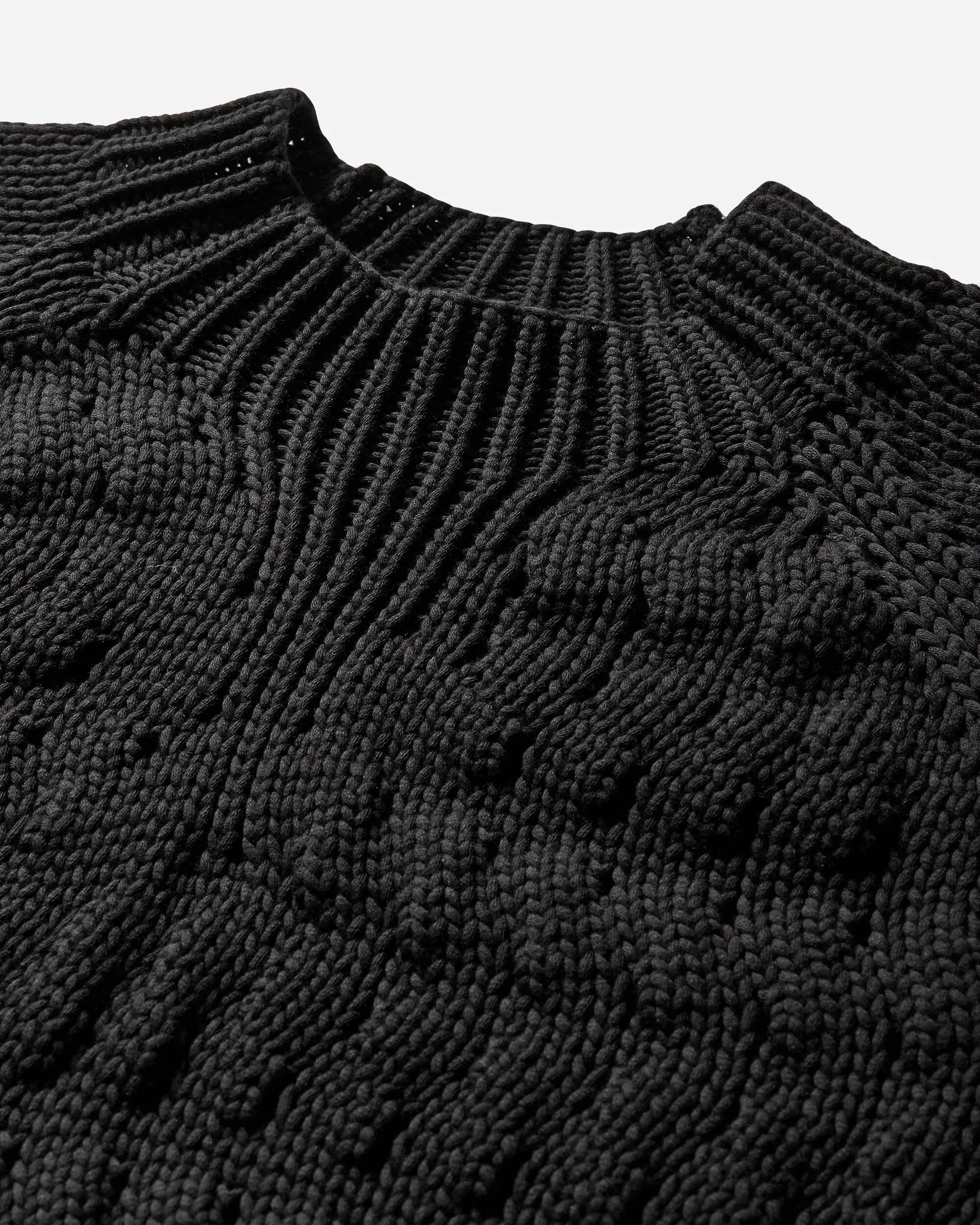 _J.L-A.L_ Men's Mies Knit Sweater Shungite Black