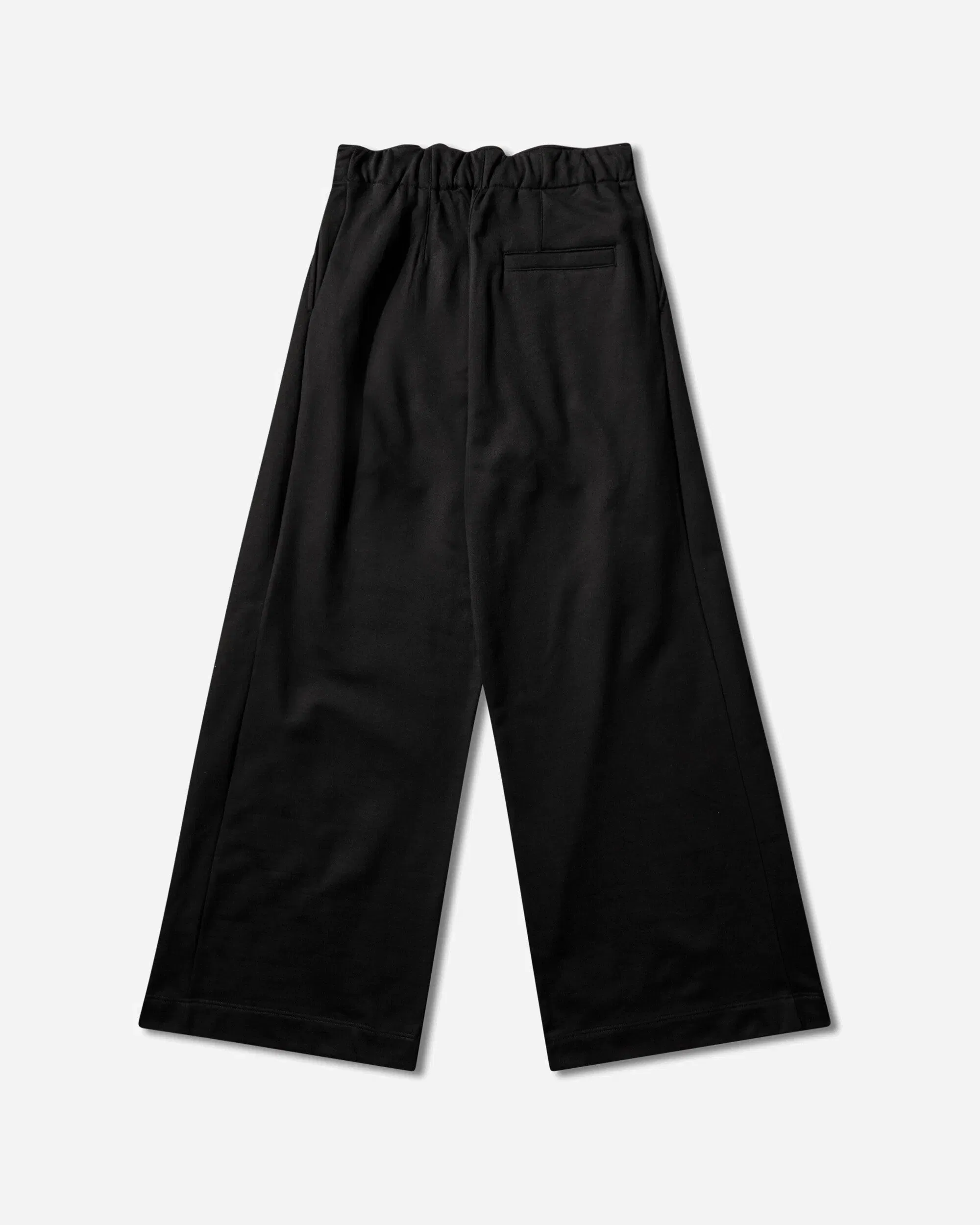 DRIES VAN NOTEN Men's Pleated Sweatpants Black