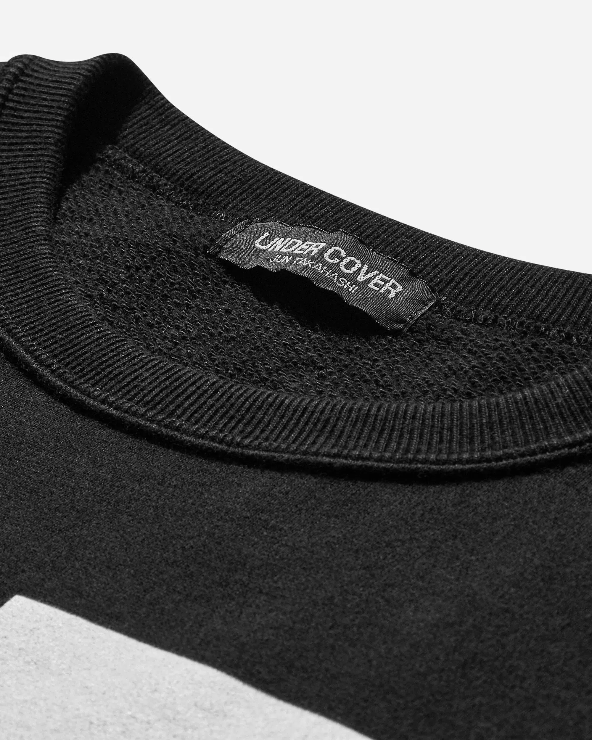Undercover Men's U Signature Crewneck Sweatshirt Black