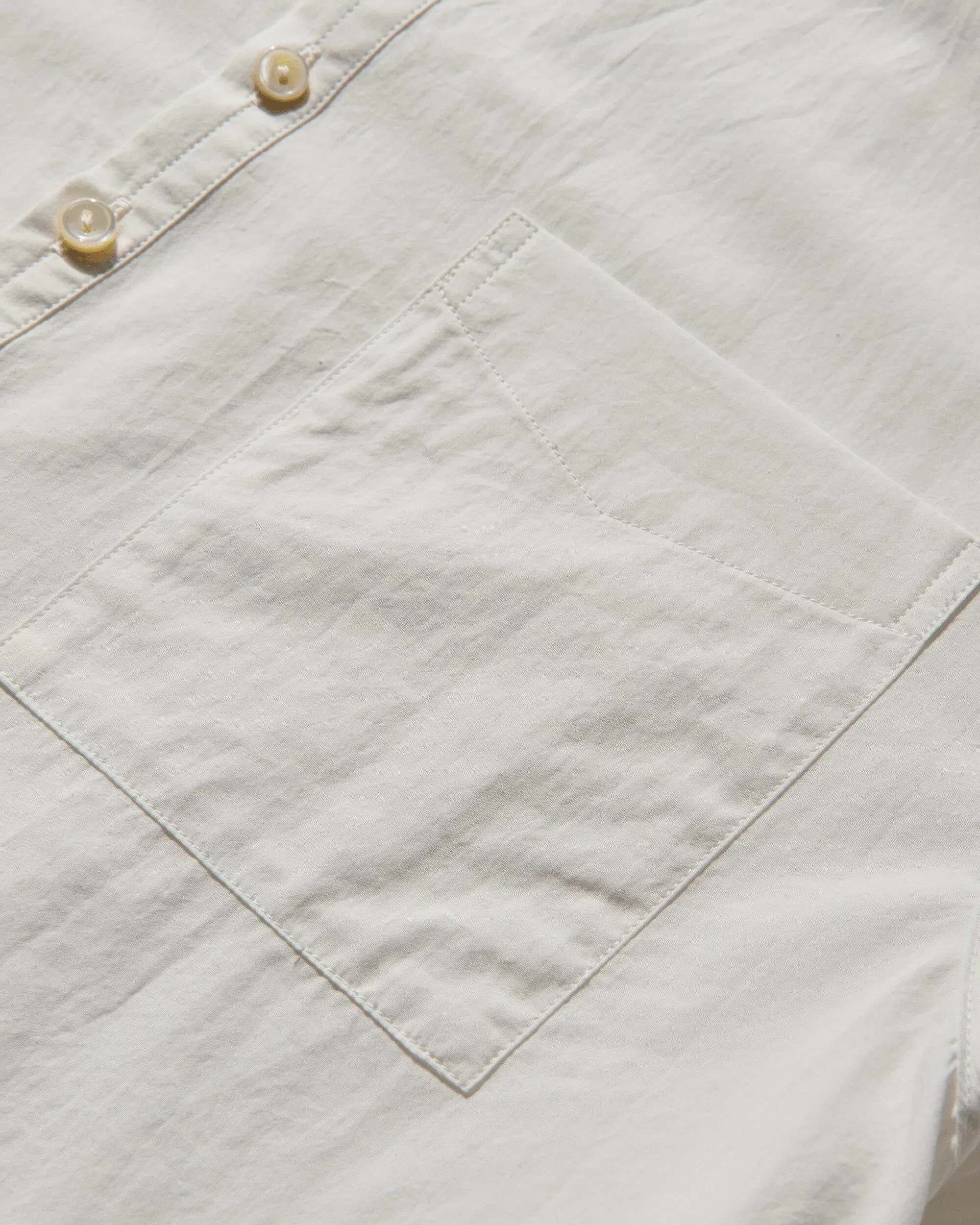 Undercover Men's Cotton Typewriter Pullover Shirt White