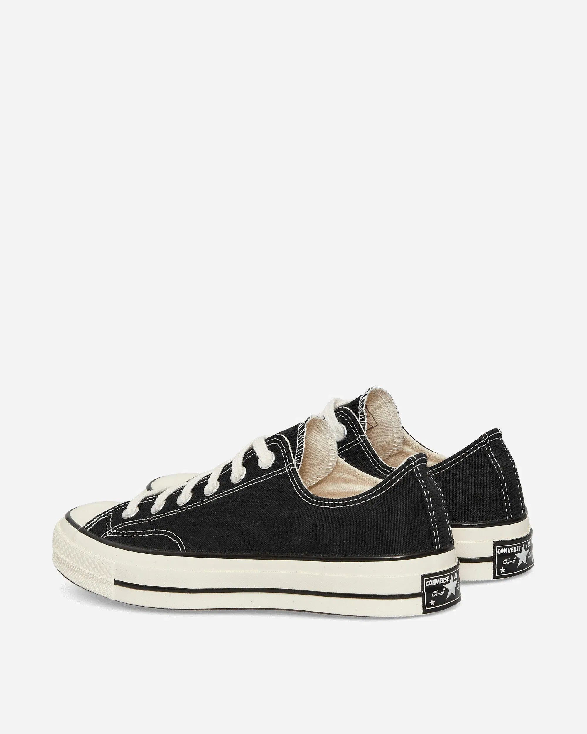 Converse Chuck 70 Low Vintage Canvas Sneakers Black