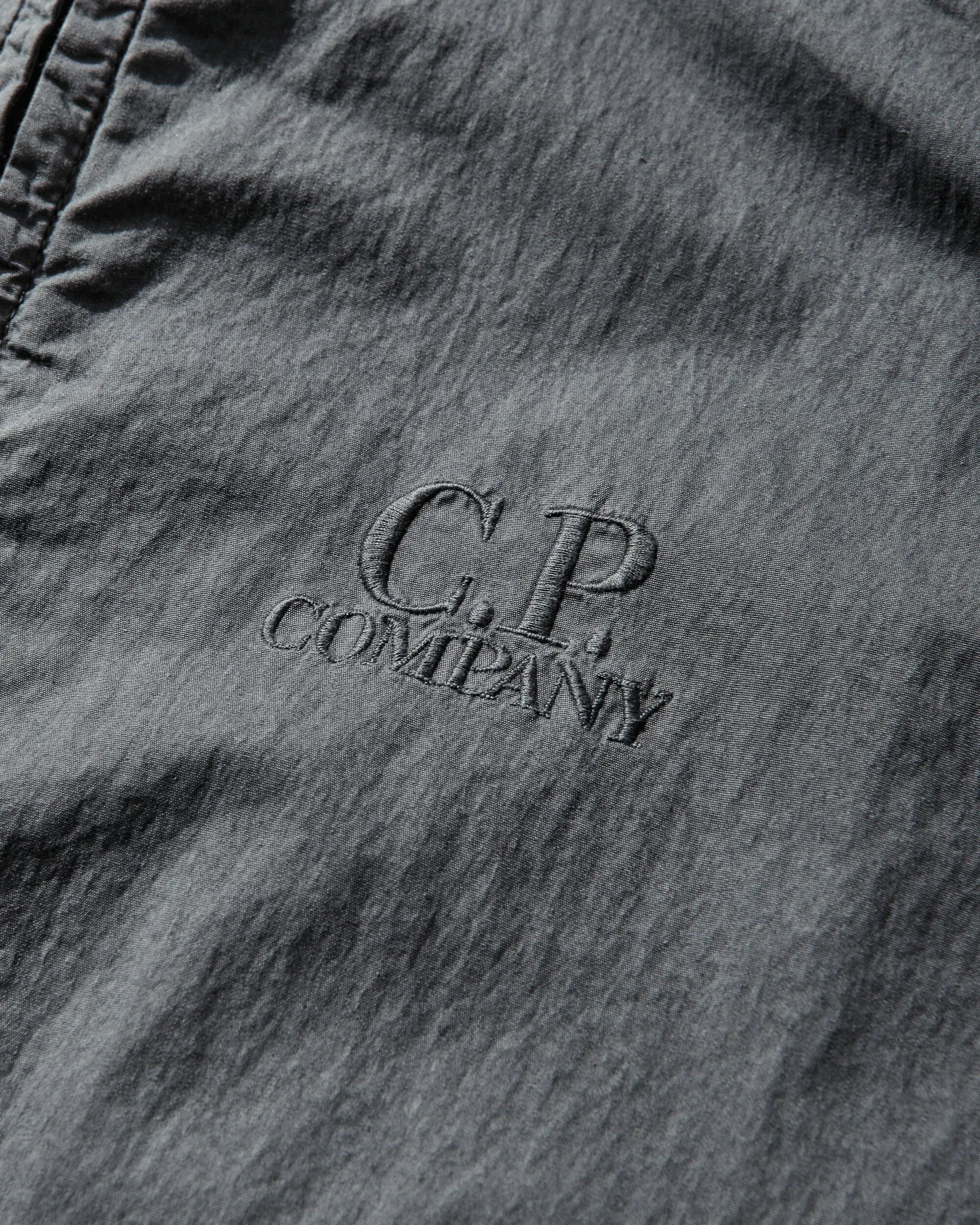 C.P. Company Men's Wax Explorer Jacket Gunmetal