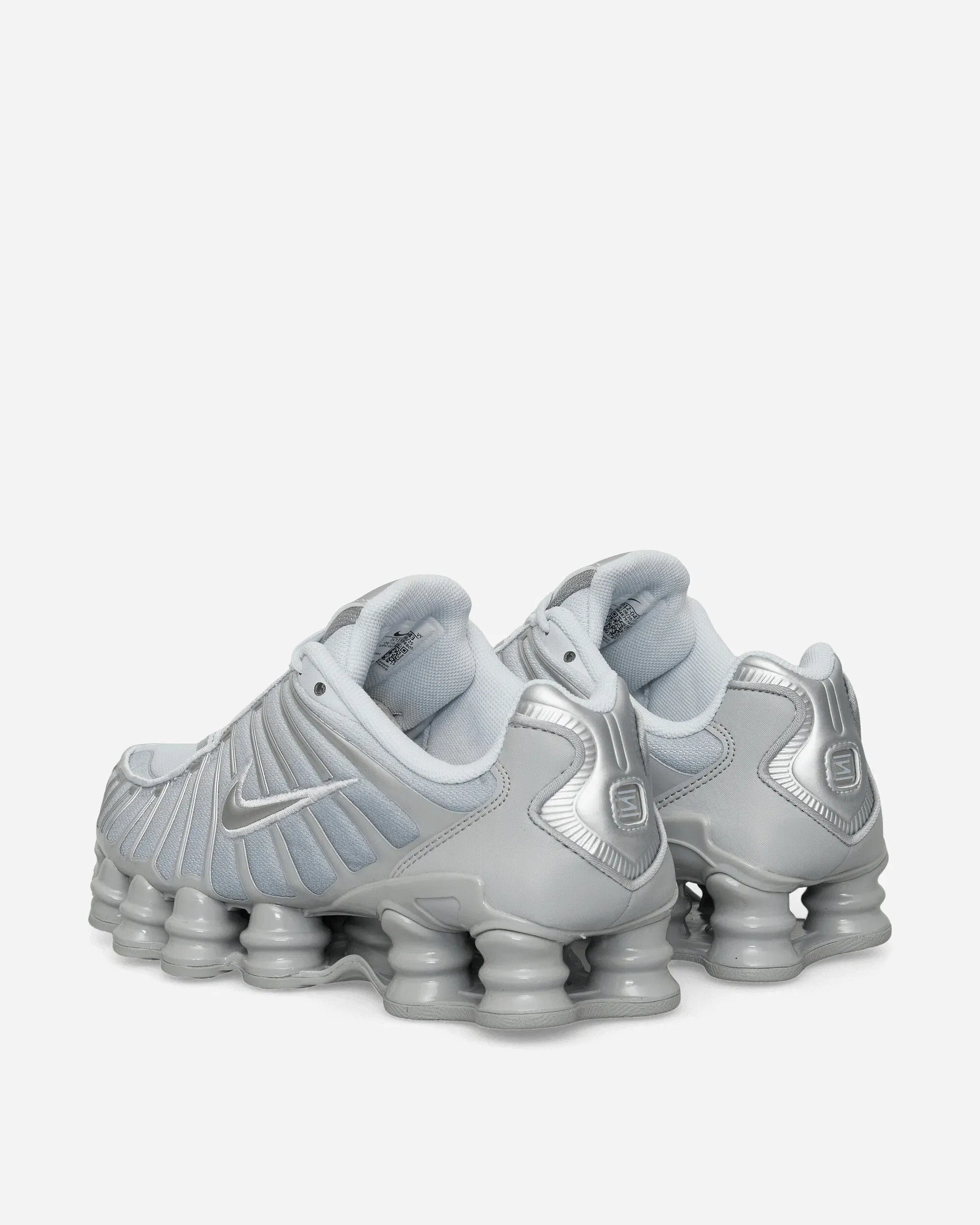 Nike Women's Shox TL Sneakers Pure Platinum / Metallic Silver