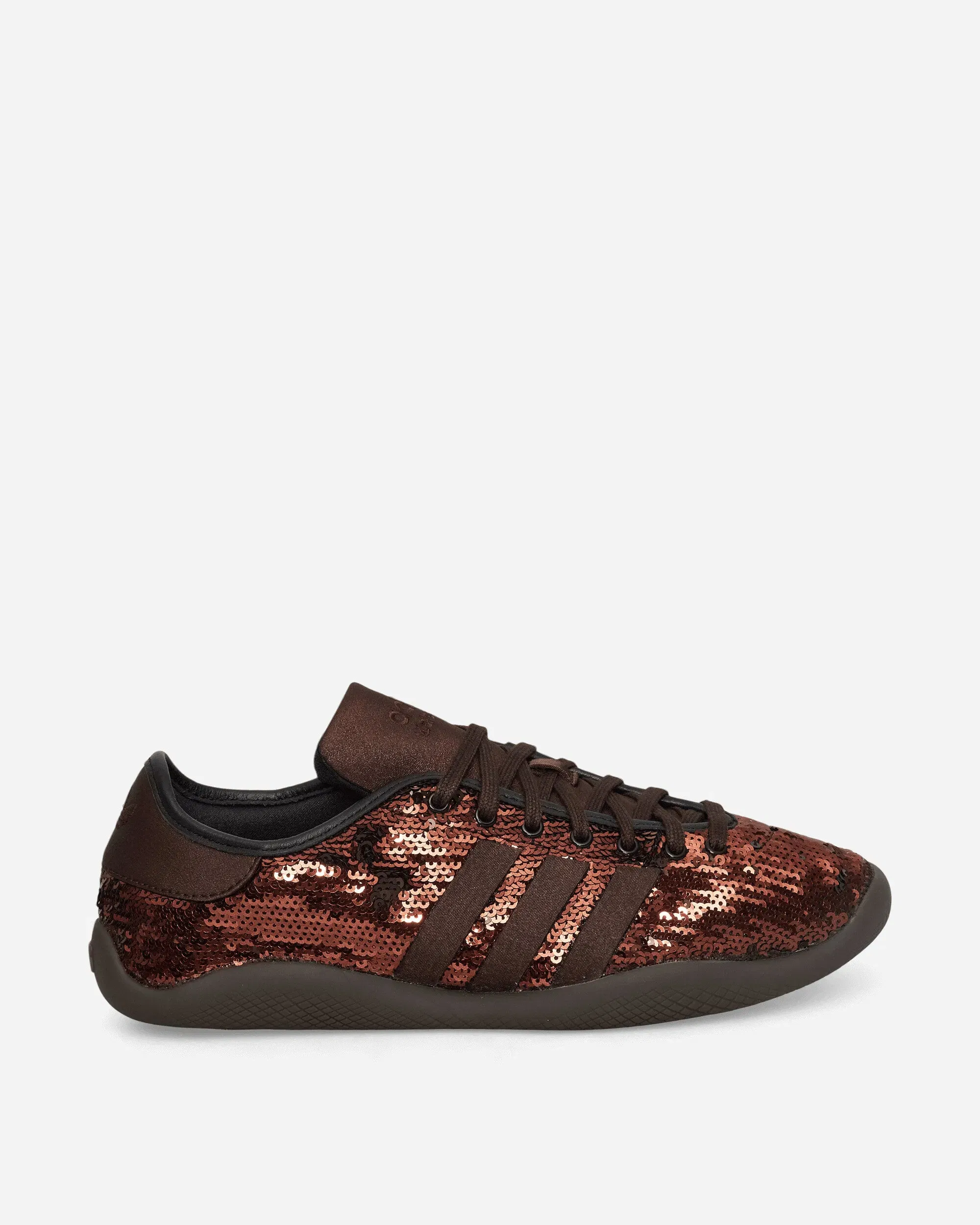 adidas Wales Bonner Karintha Lo Sequin Sneakers Dark Brown / Core Black
