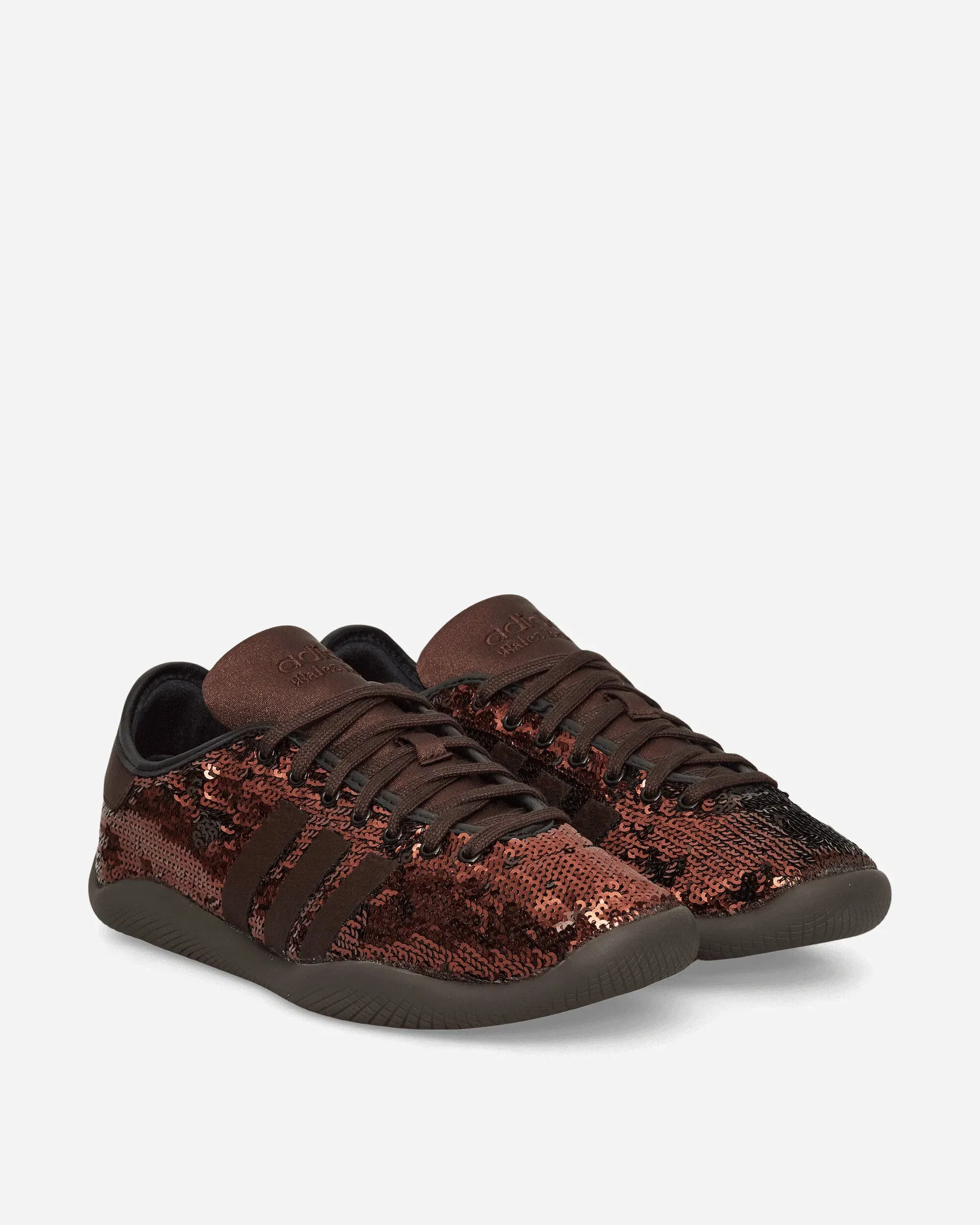 adidas Wales Bonner Karintha Lo Sequin Sneakers Dark Brown / Core Black