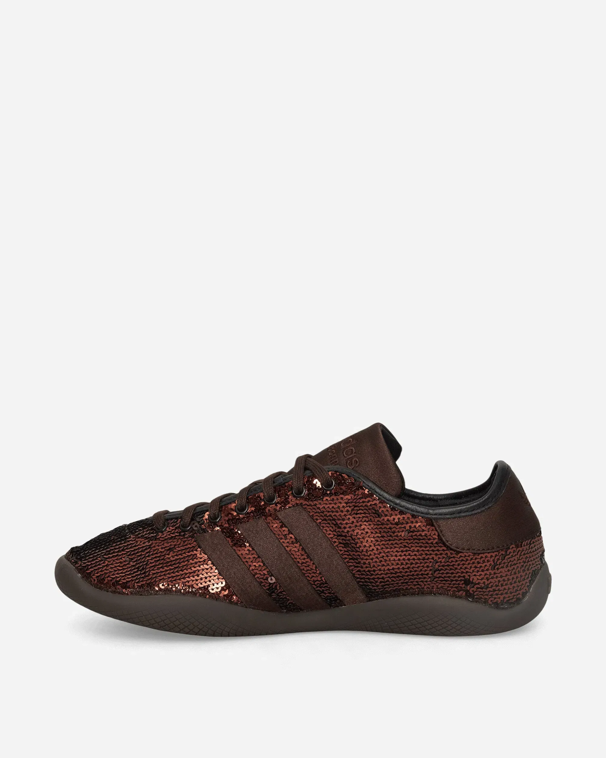 adidas Wales Bonner Karintha Lo Sequin Sneakers Dark Brown / Core Black