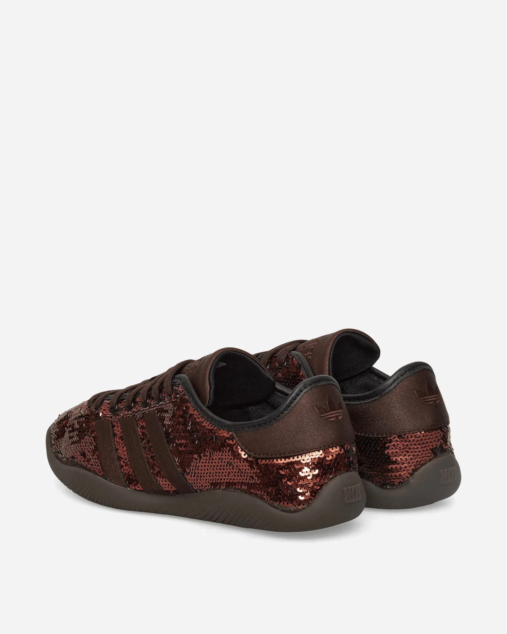 adidas Wales Bonner Karintha Lo Sequin Sneakers Dark Brown / Core Black