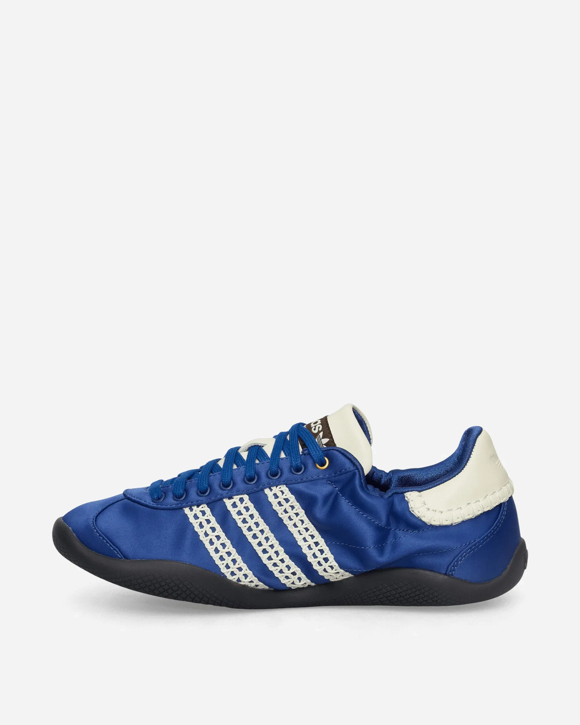adidas Wales Bonner Karintha Lo Satin Sneakers Blue / Cream White