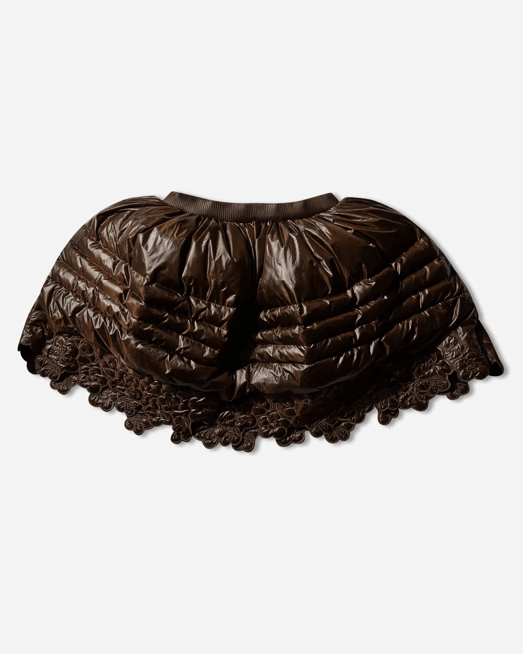 The North Face Women's Cecilie Bahnsen Elena Down Skirt Soil Brown