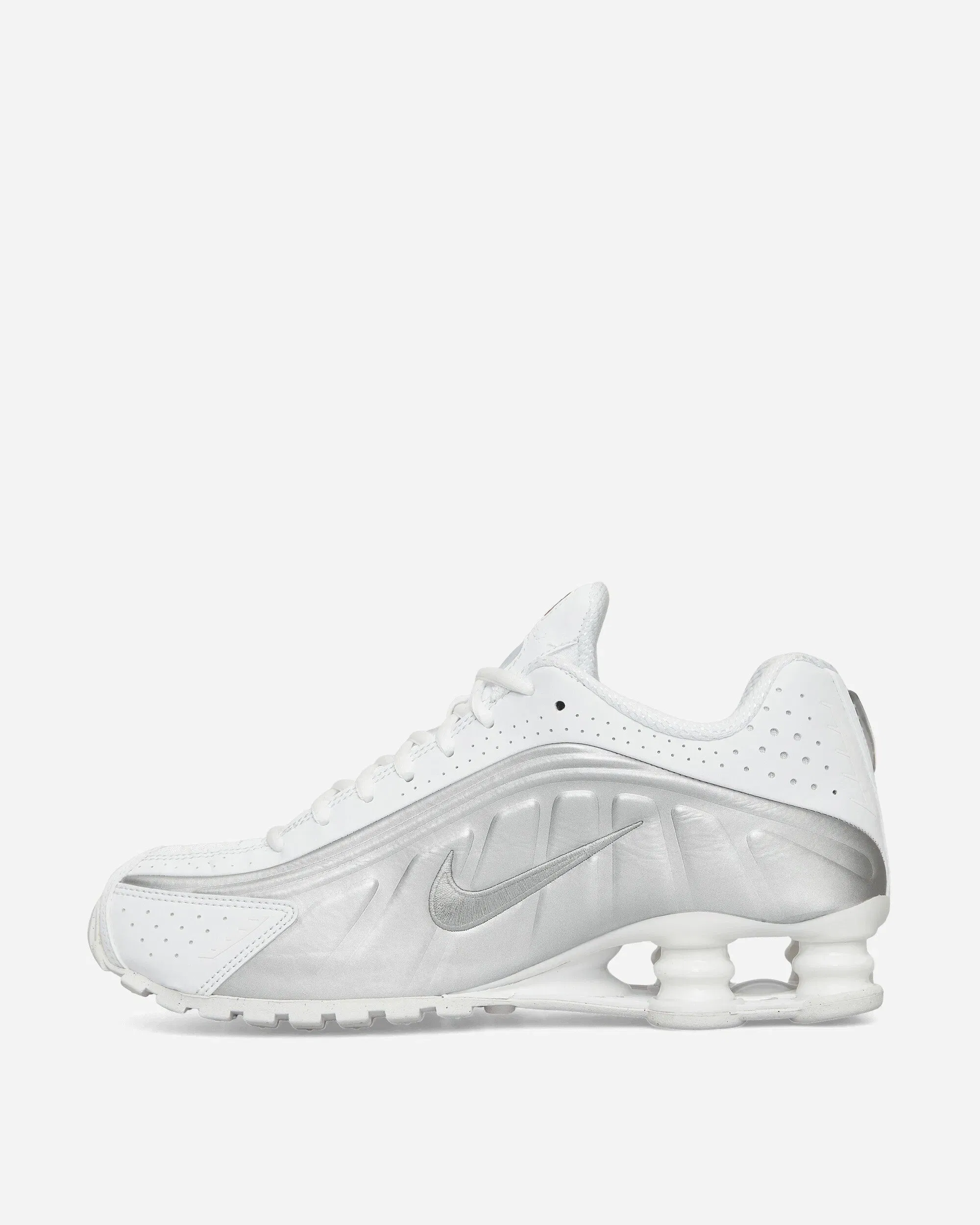 Nike Shox R4 Sneakers White / Metallic Silver