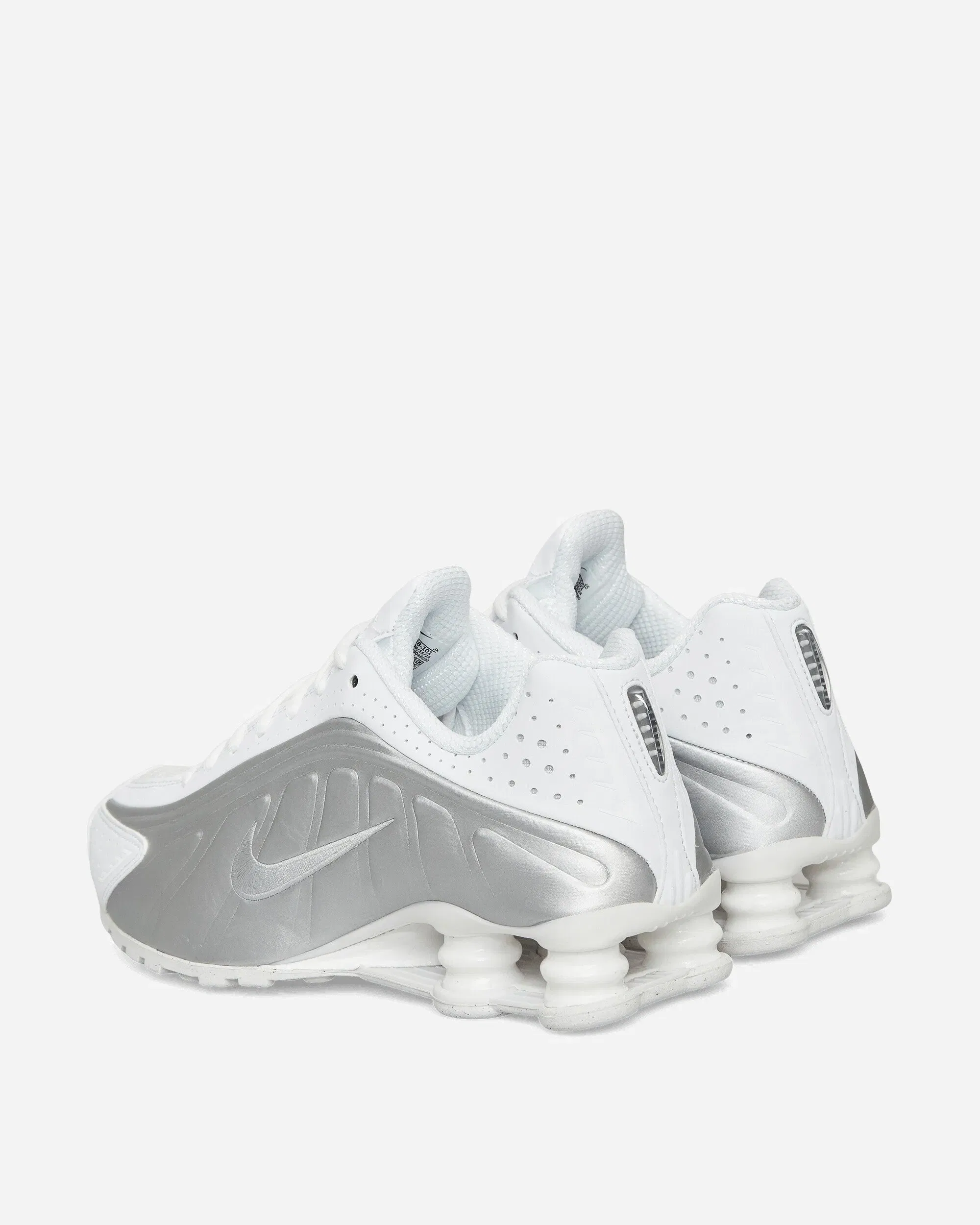 Nike Shox R4 Sneakers White / Metallic Silver