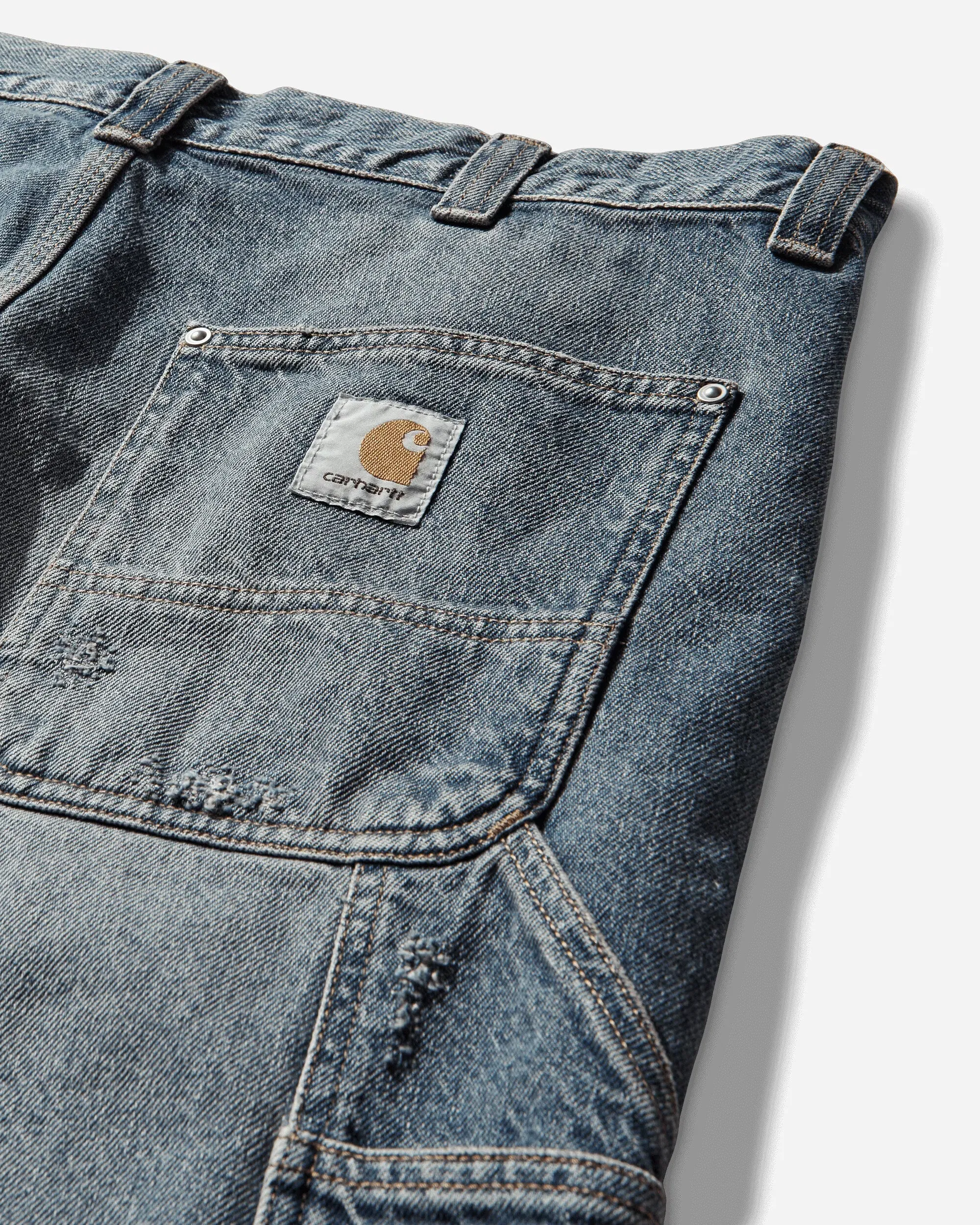 Carhartt WIP Men's OG Double Knee Pants Blue (Rigid)
