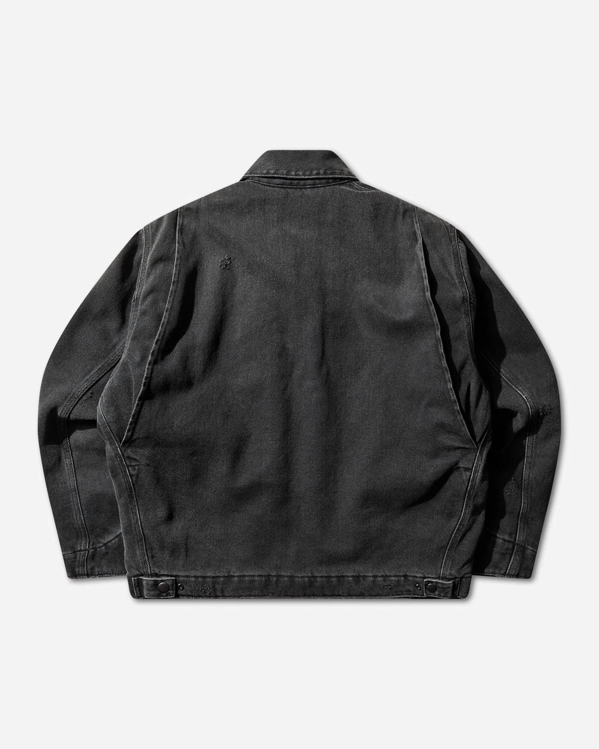 Carhartt WIP Men's OG Detroit Jacket Black (Grind Washed)