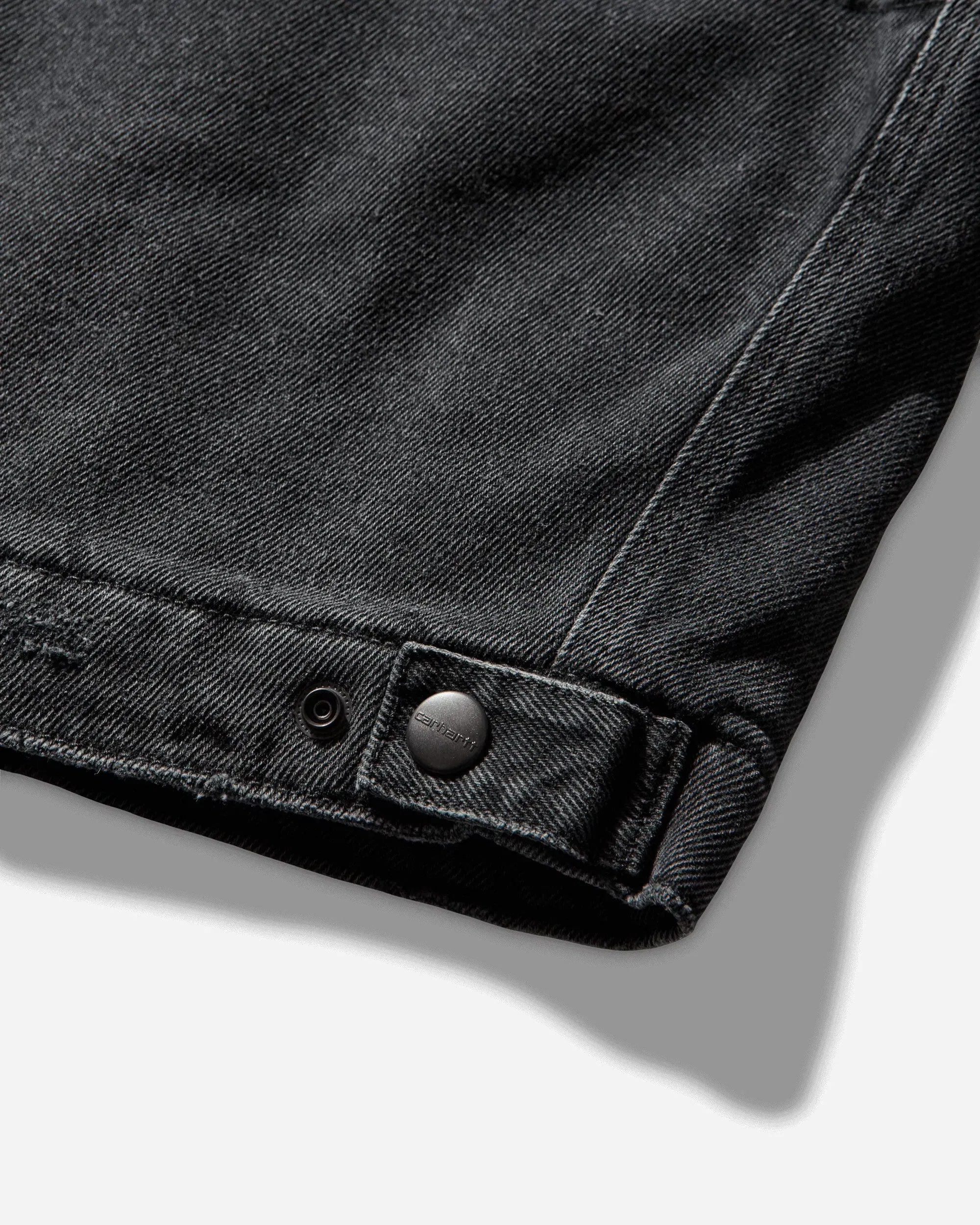 Carhartt WIP Men's OG Detroit Jacket Black (Grind Washed)