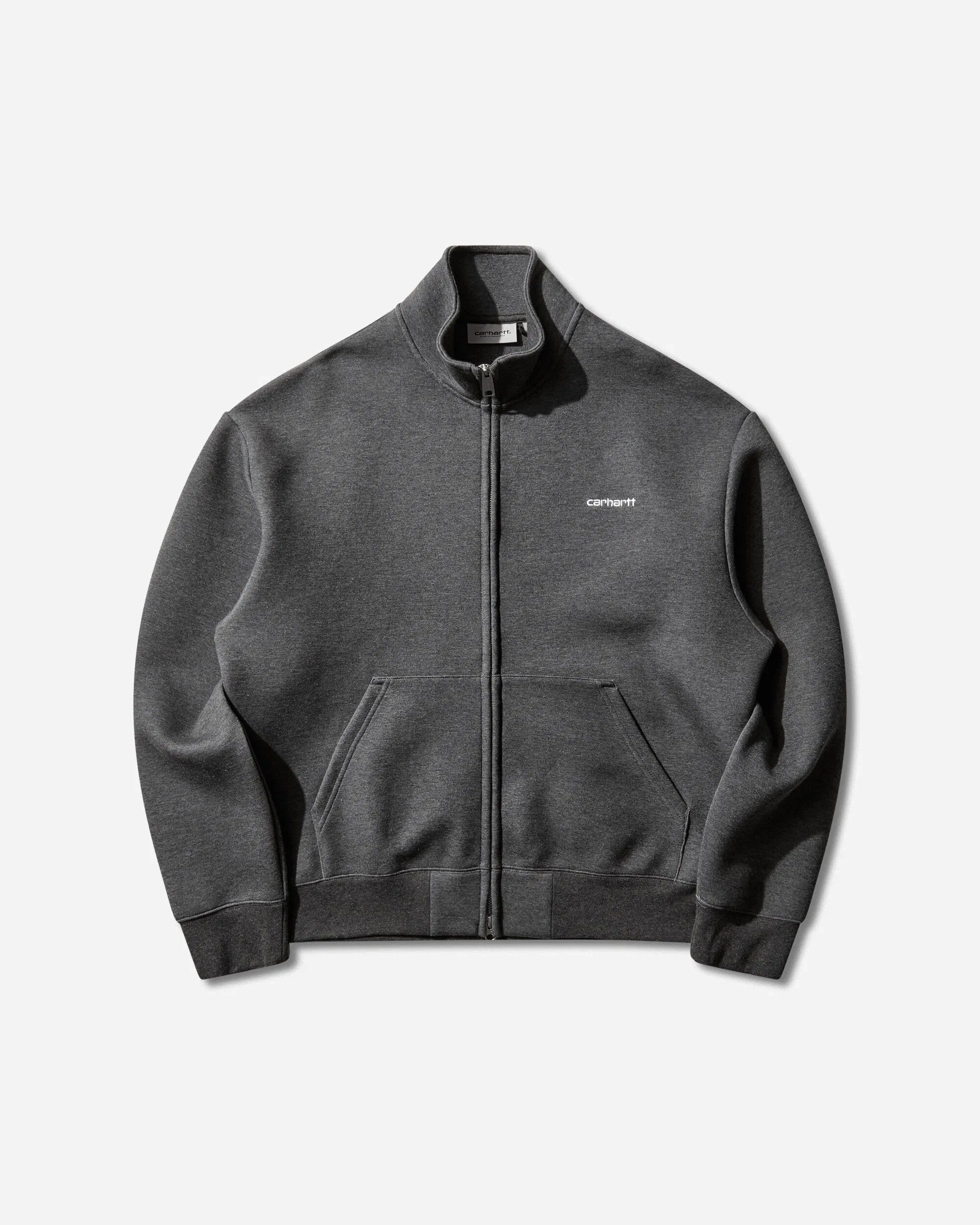 Carhartt WIP Men's Alda Zip Sweat Jacket Black / White
