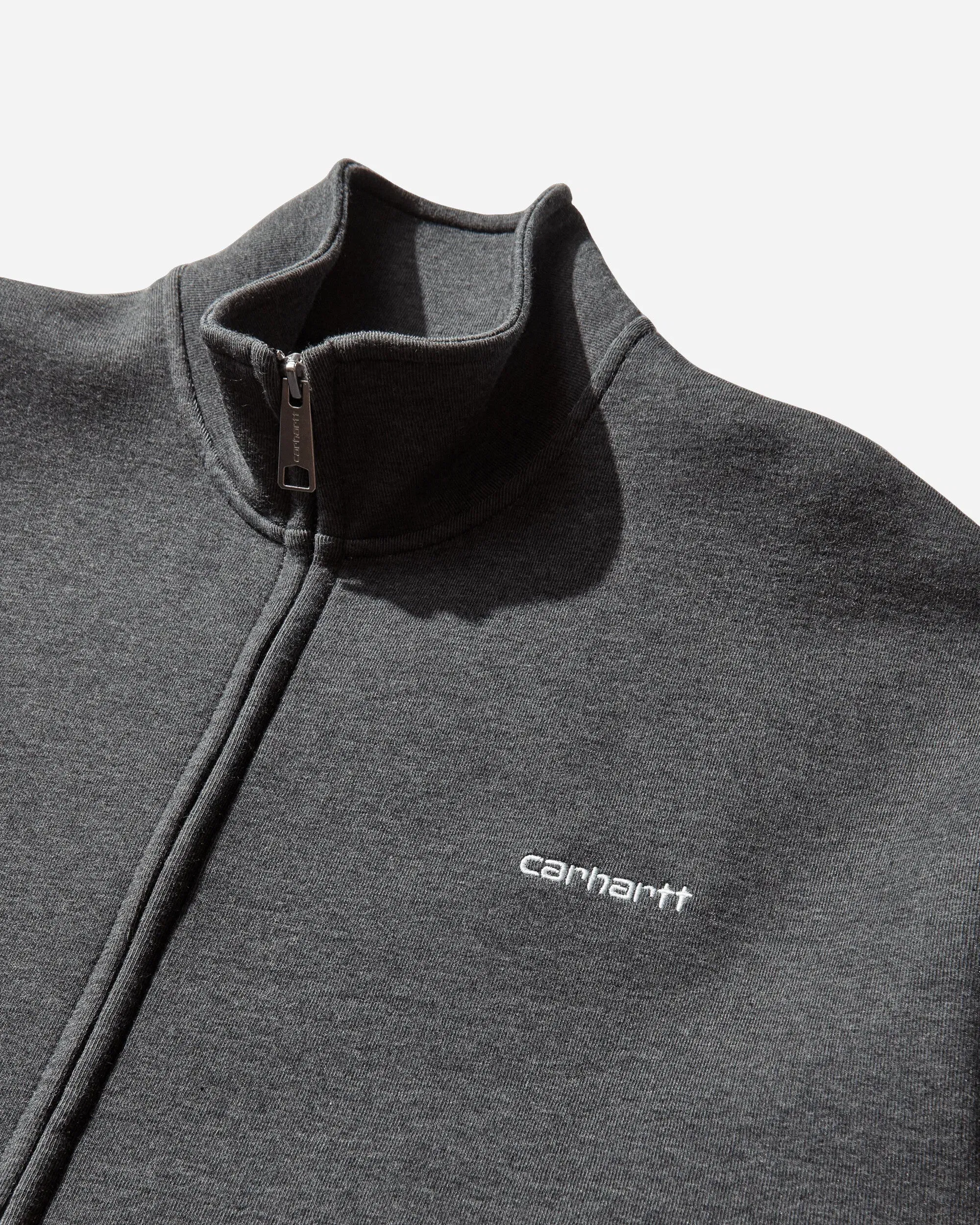 Carhartt WIP Men's Alda Zip Sweat Jacket Black / White