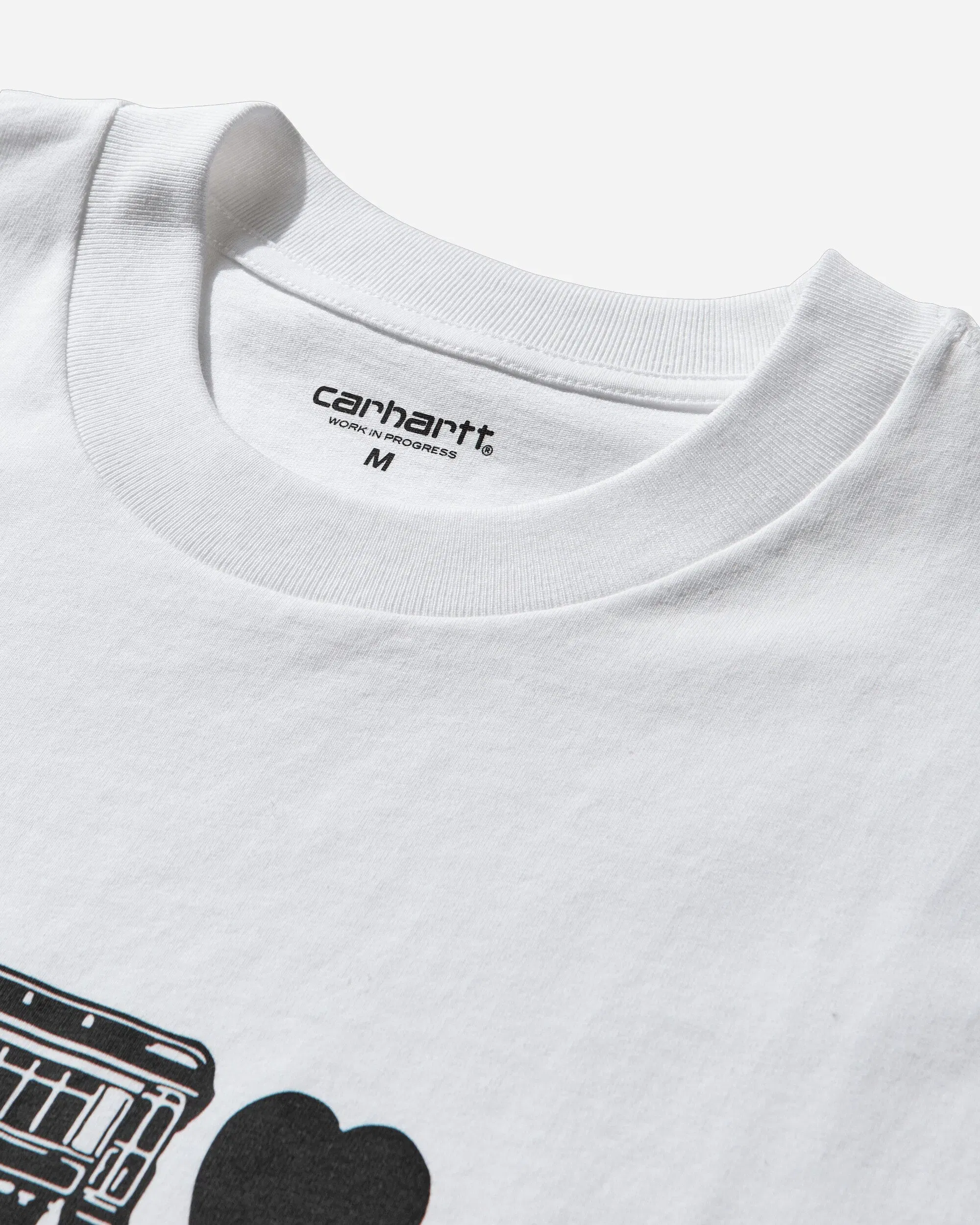 Carhartt WIP Men's Deconstructed Label T-Shirt White