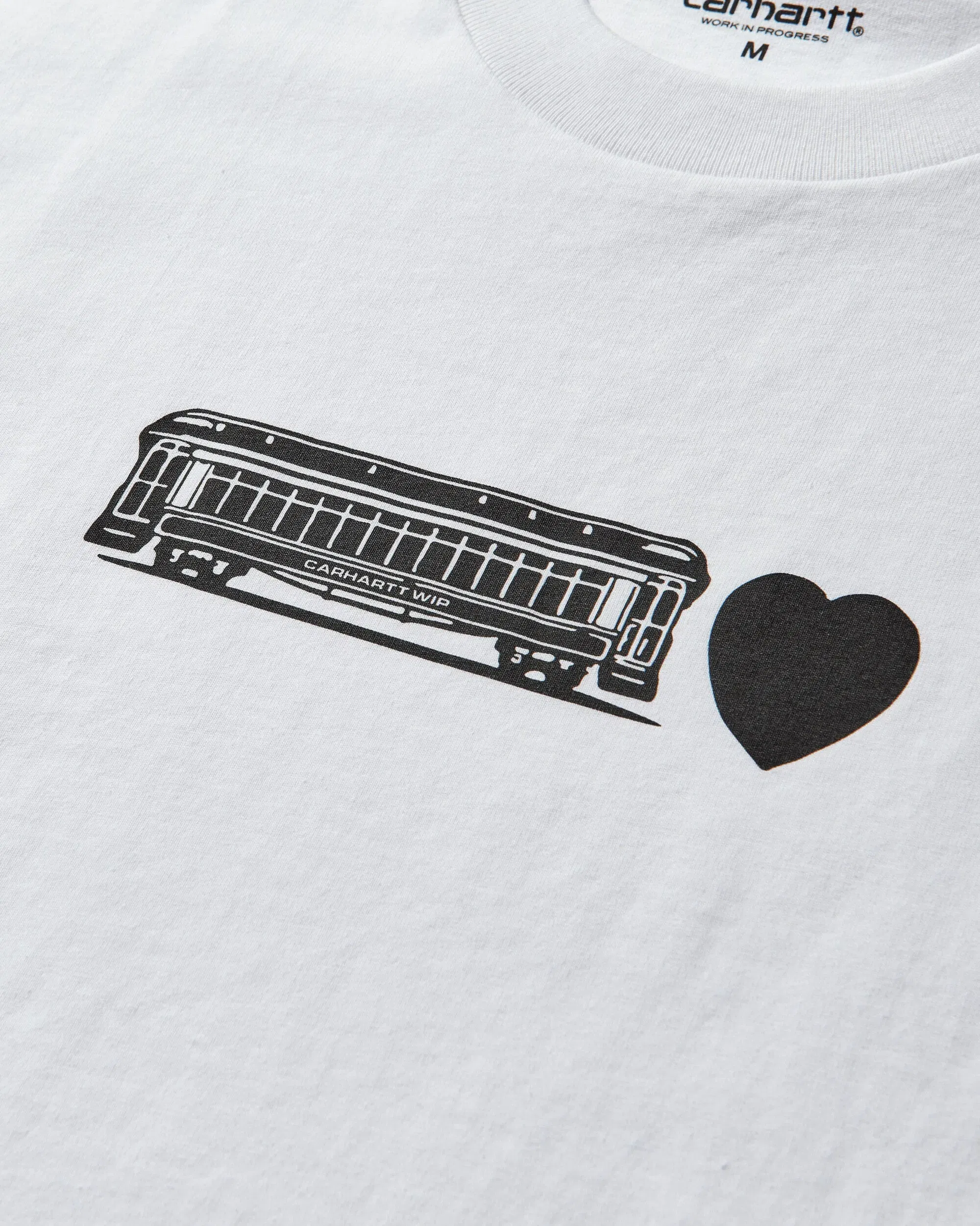 Carhartt WIP Men's Deconstructed Label T-Shirt White