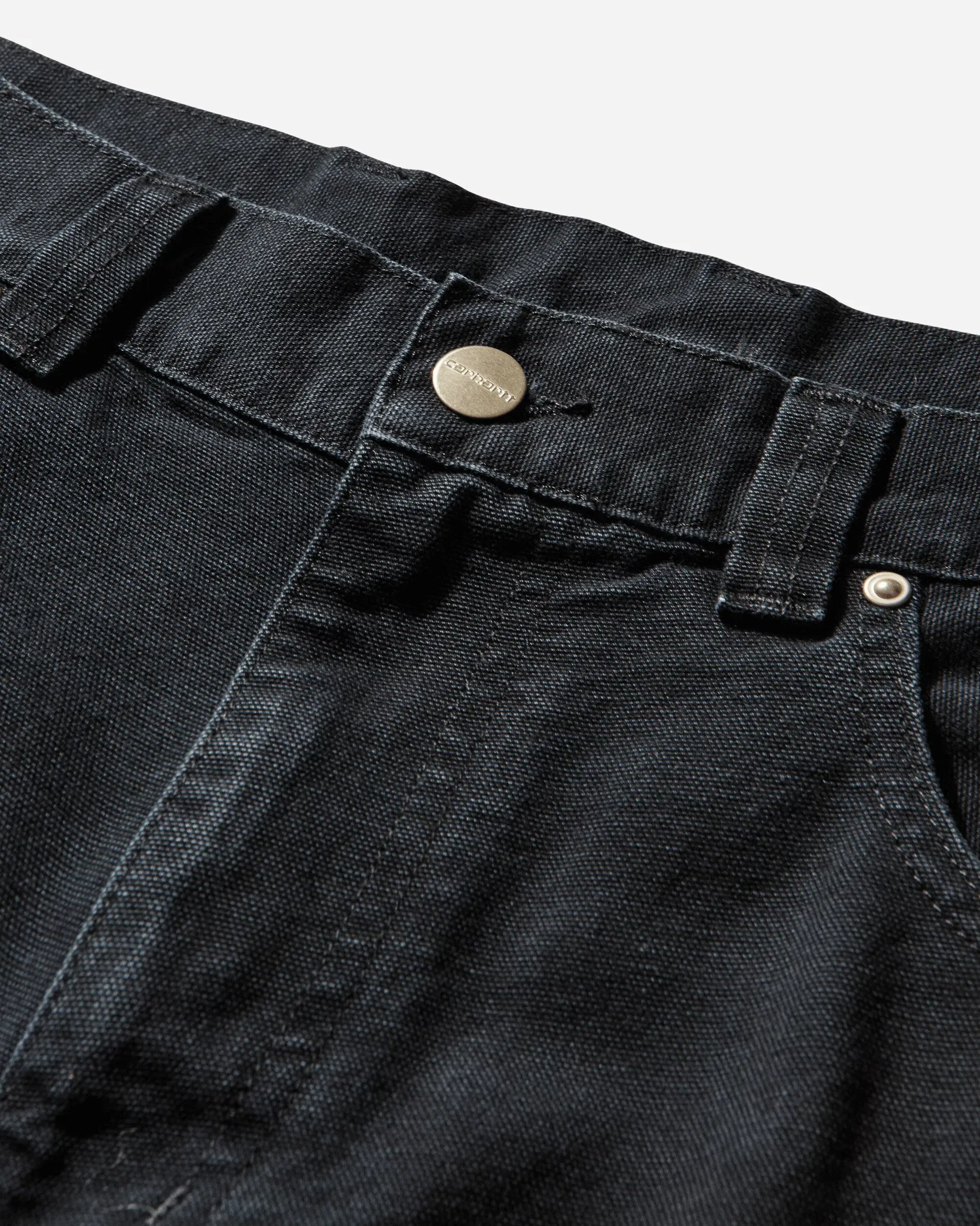 Carhartt WIP Men's Brandon Pants Black (Grind Washed)