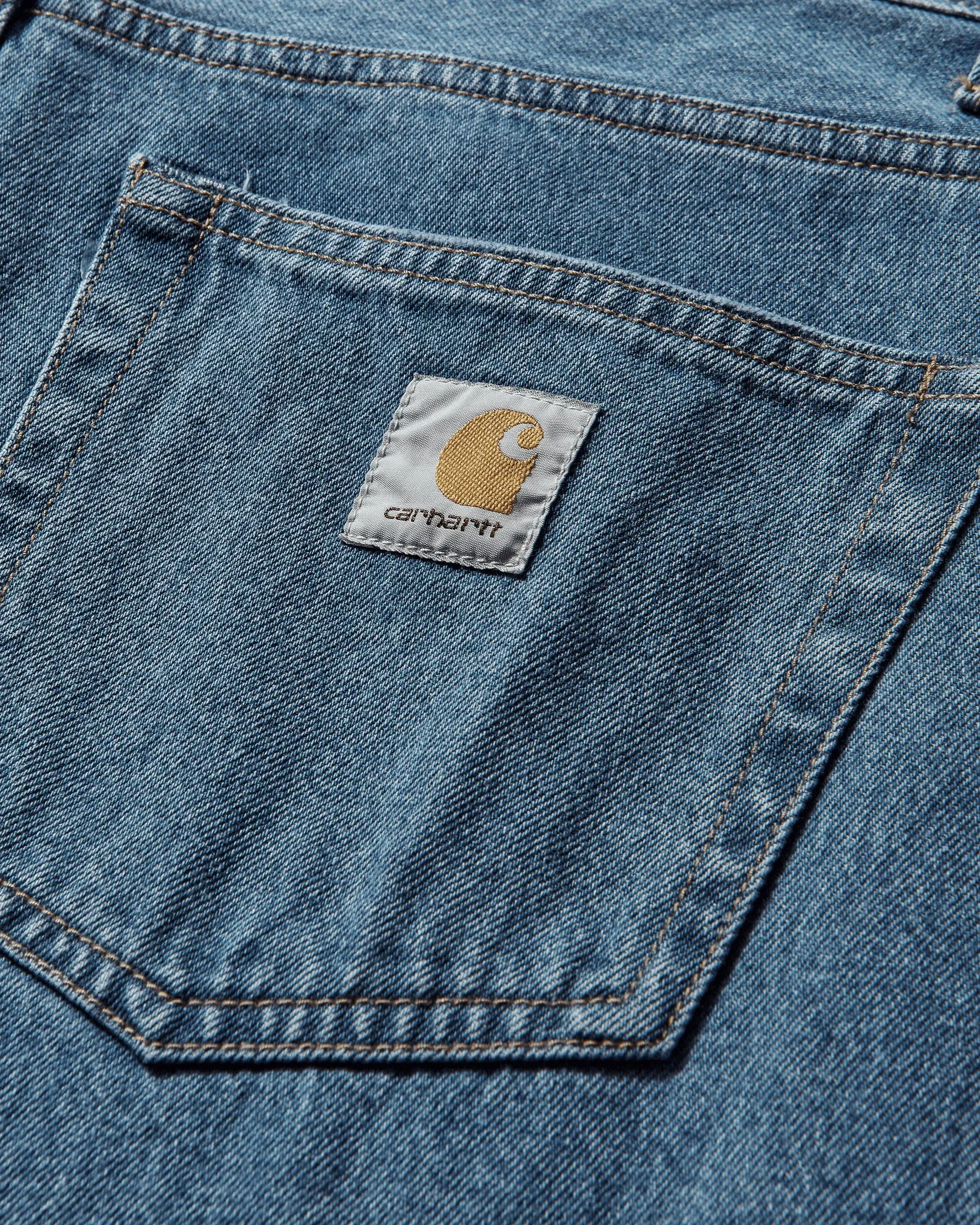 Carhartt WIP Landon Pants Blue (Heavy Stone Wash)